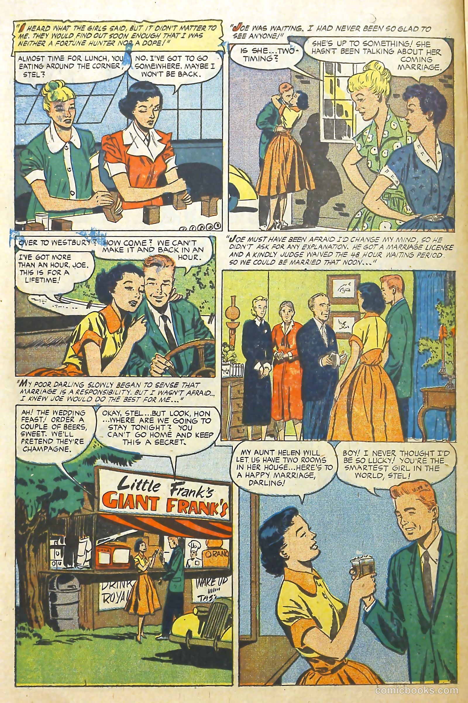 Teen-Age Temptations #6 (1954) — page 14 of 36