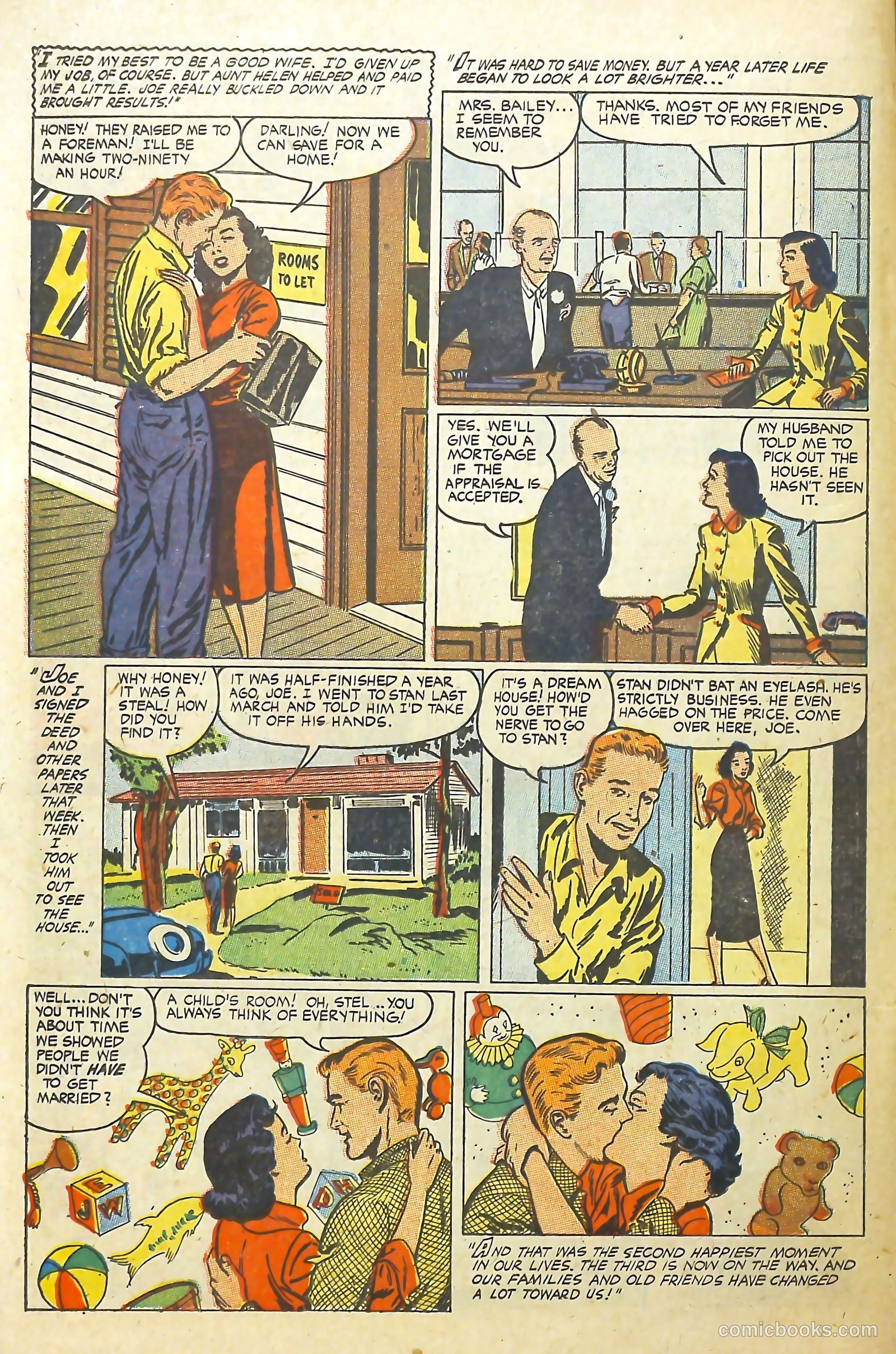 Teen-Age Temptations #6 (1954) — page 16 of 36