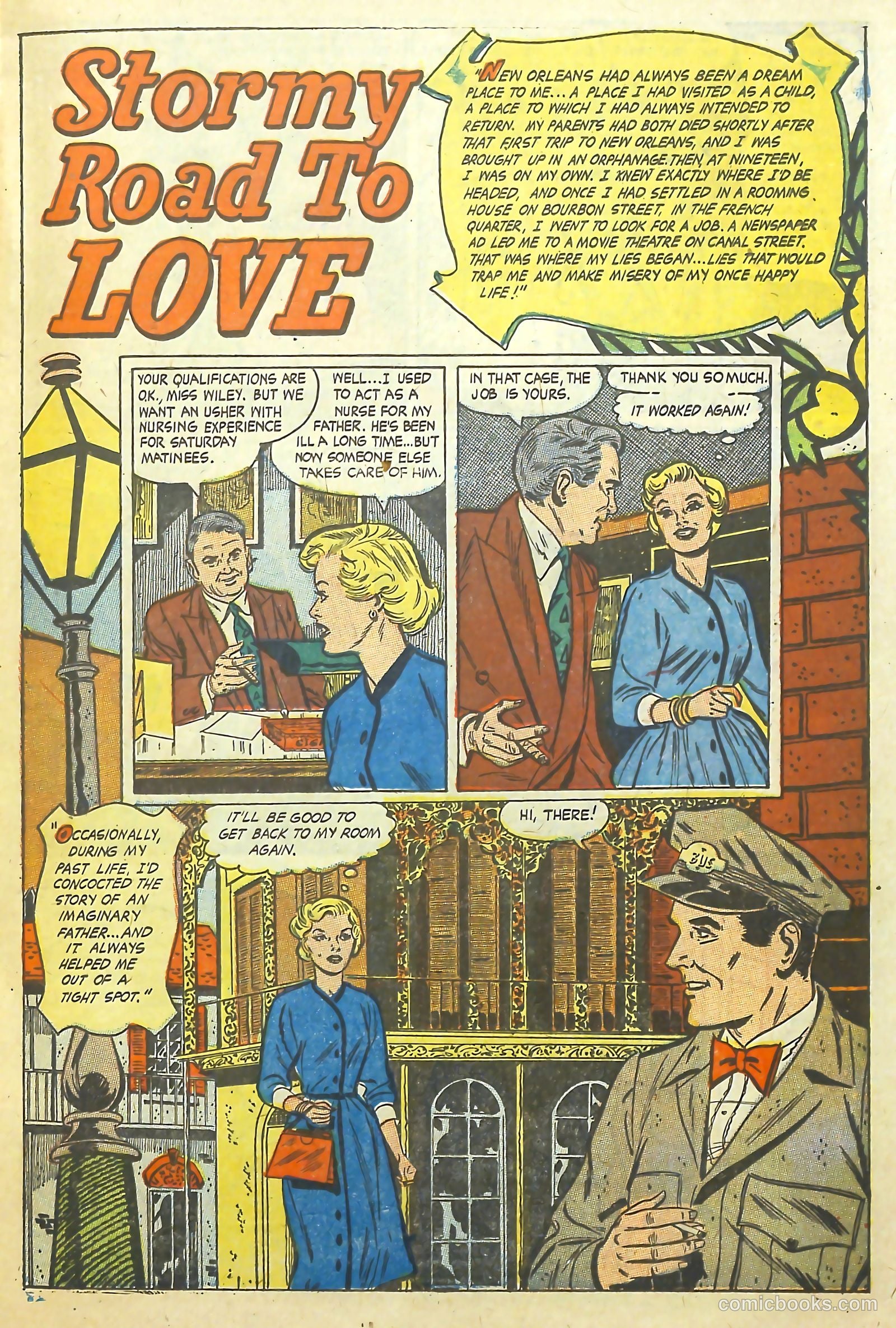 Teen-Age Temptations #6 (1954) — page 17 of 36