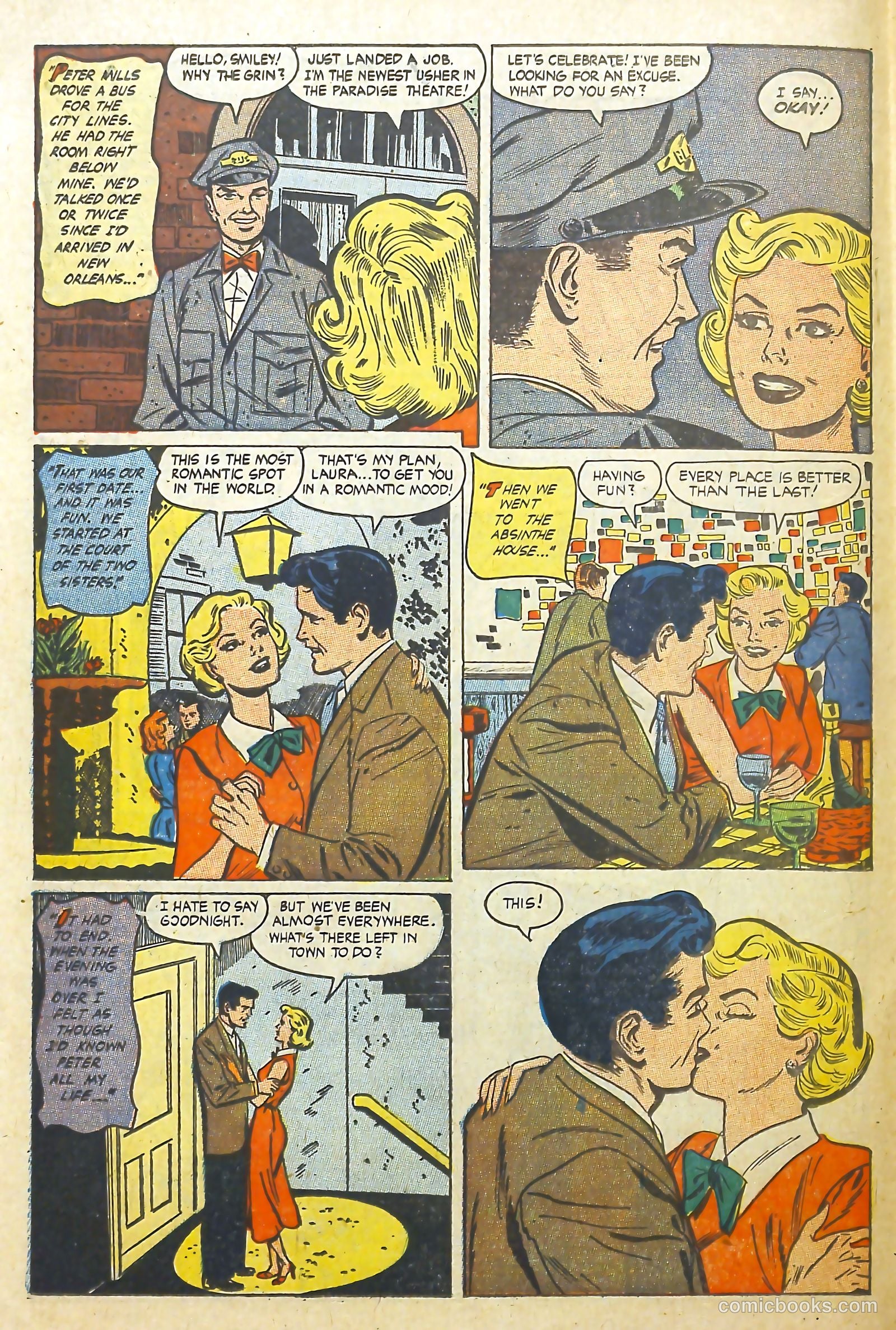 Teen-Age Temptations #6 (1954) — page 18 of 36