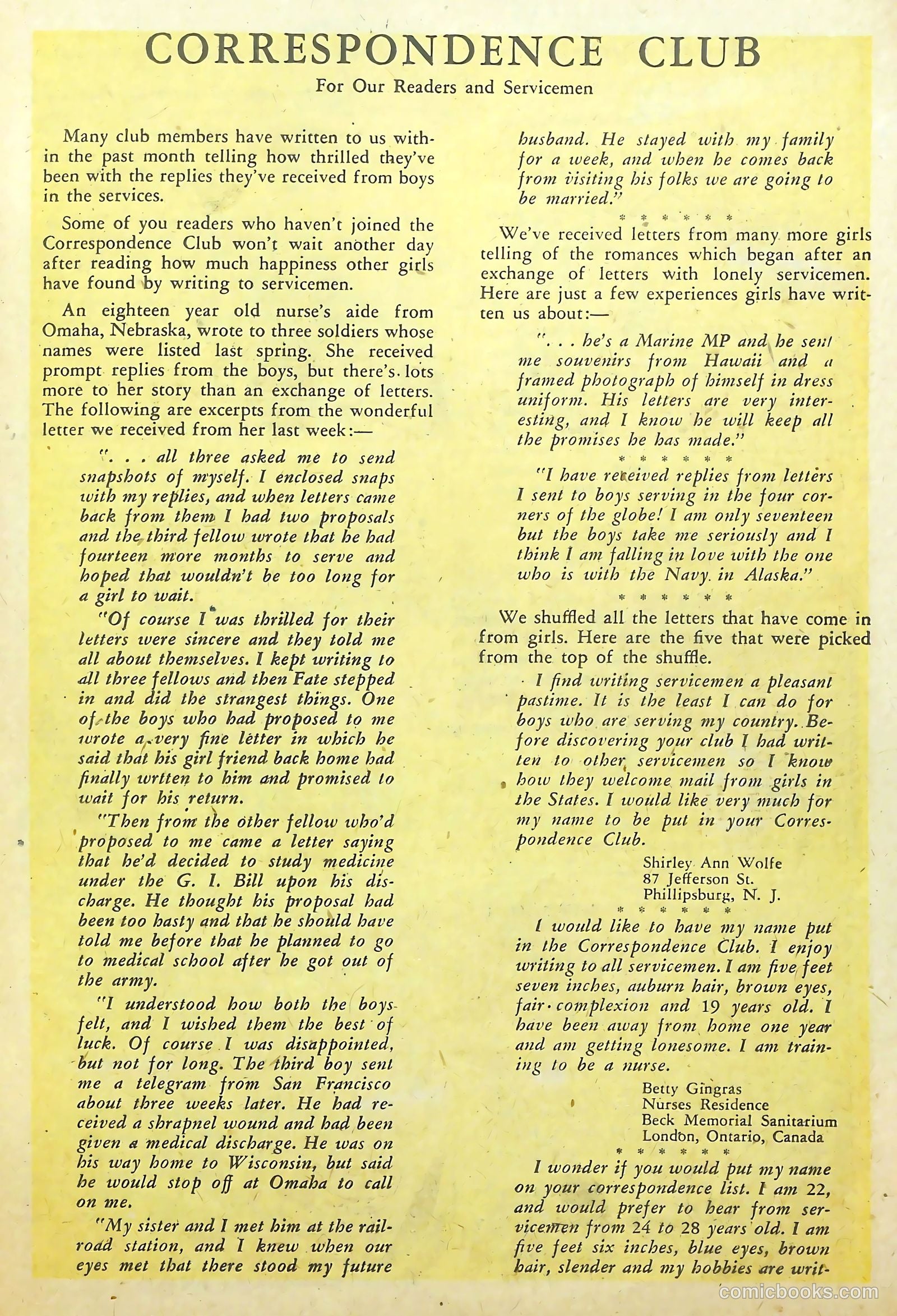 Teen-Age Temptations #6 (1954) — page 25 of 36