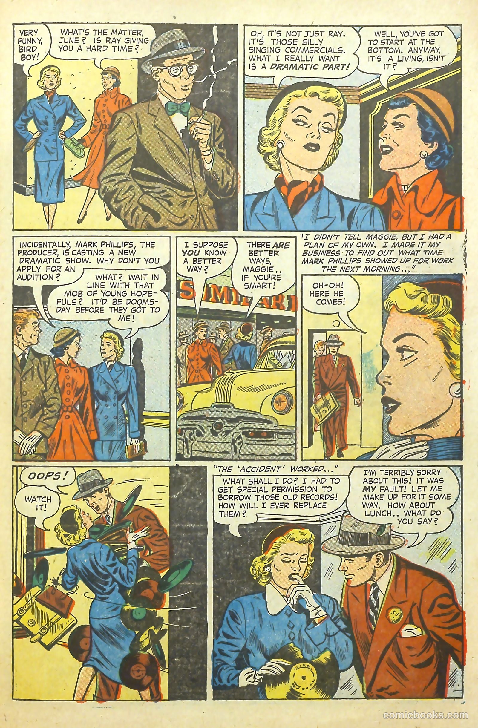 Teen-Age Temptations #6 (1954) — page 29 of 36