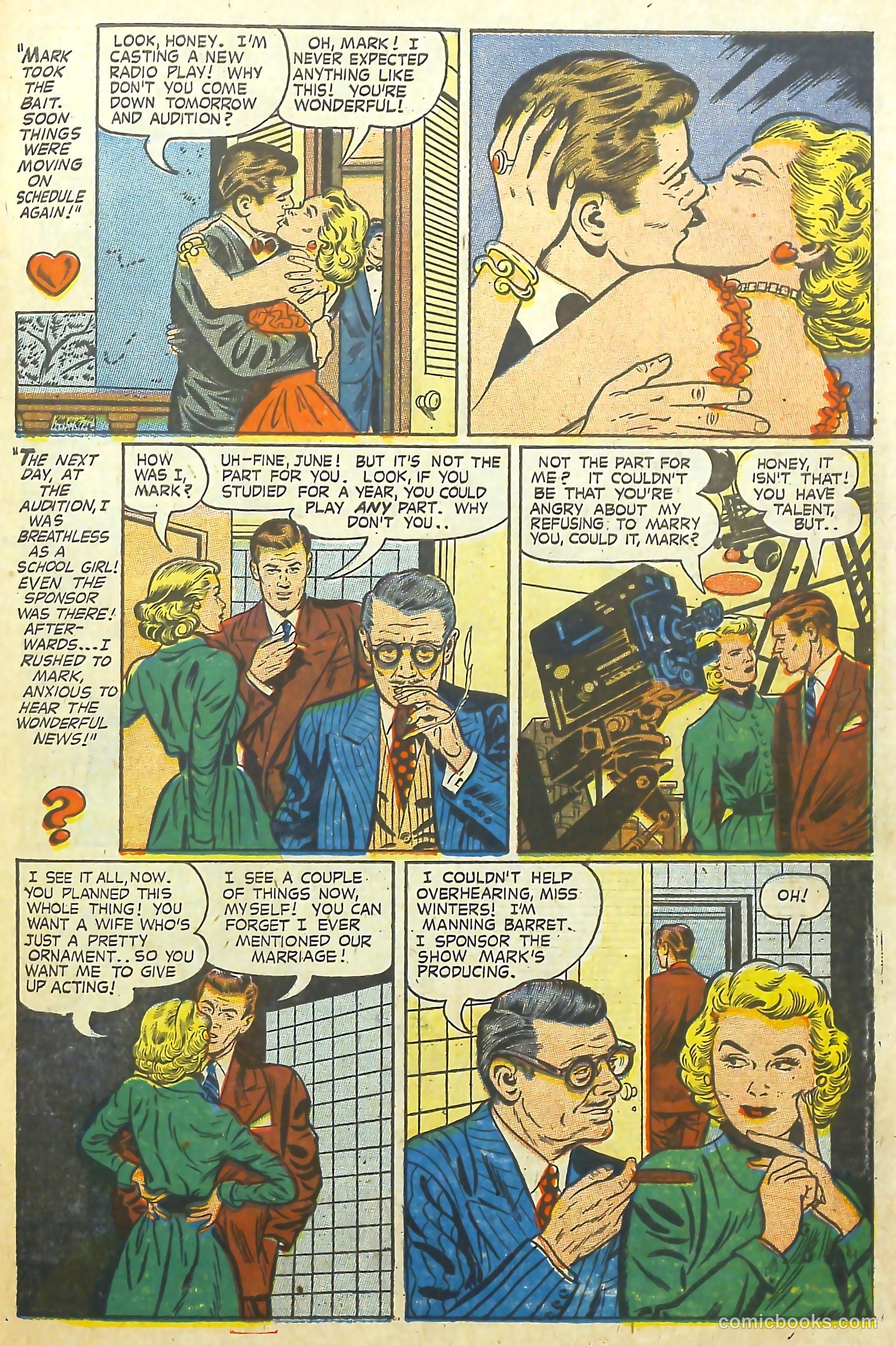 Teen-Age Temptations #6 (1954) — page 31 of 36