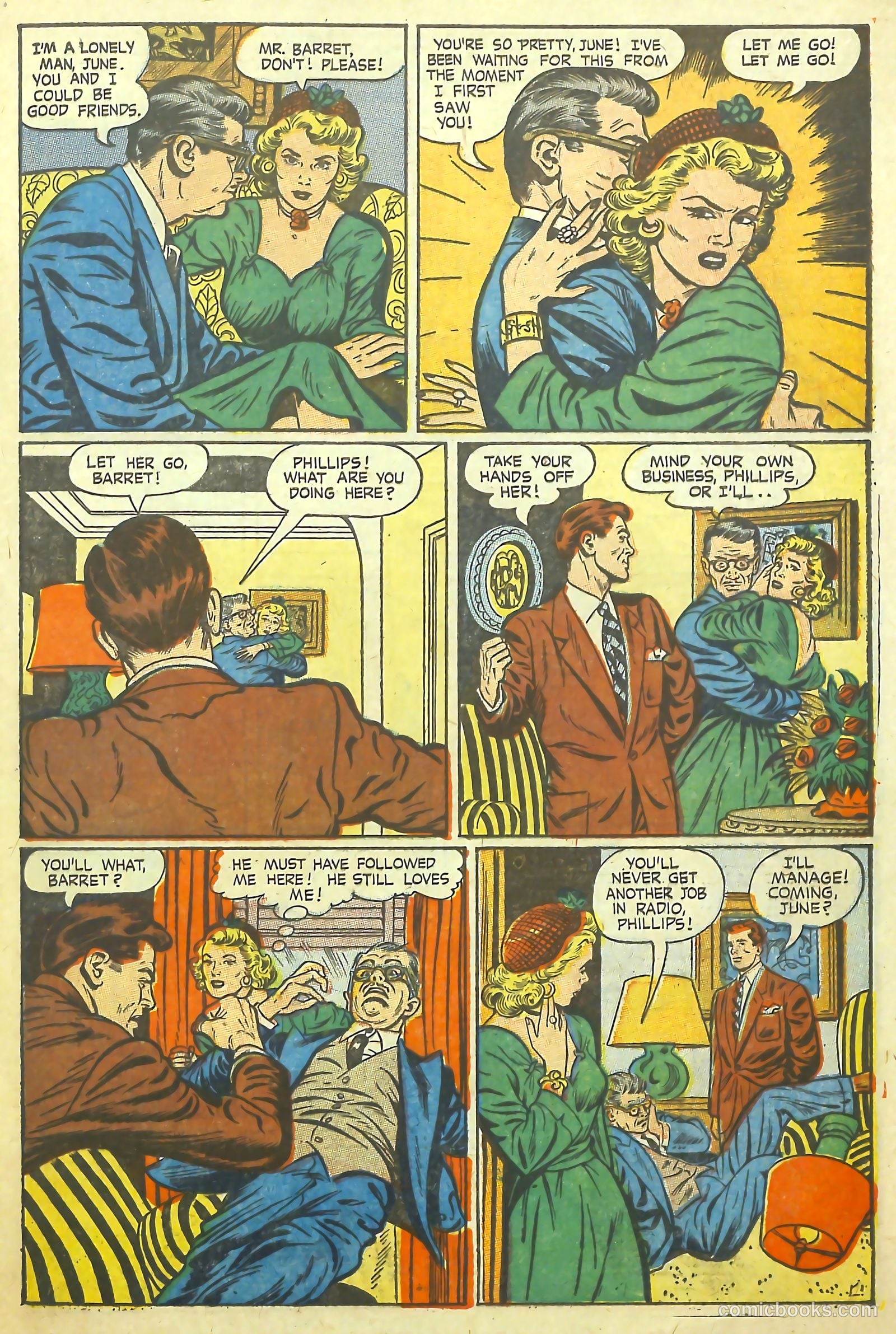 Teen-Age Temptations #6 (1954) — page 33 of 36