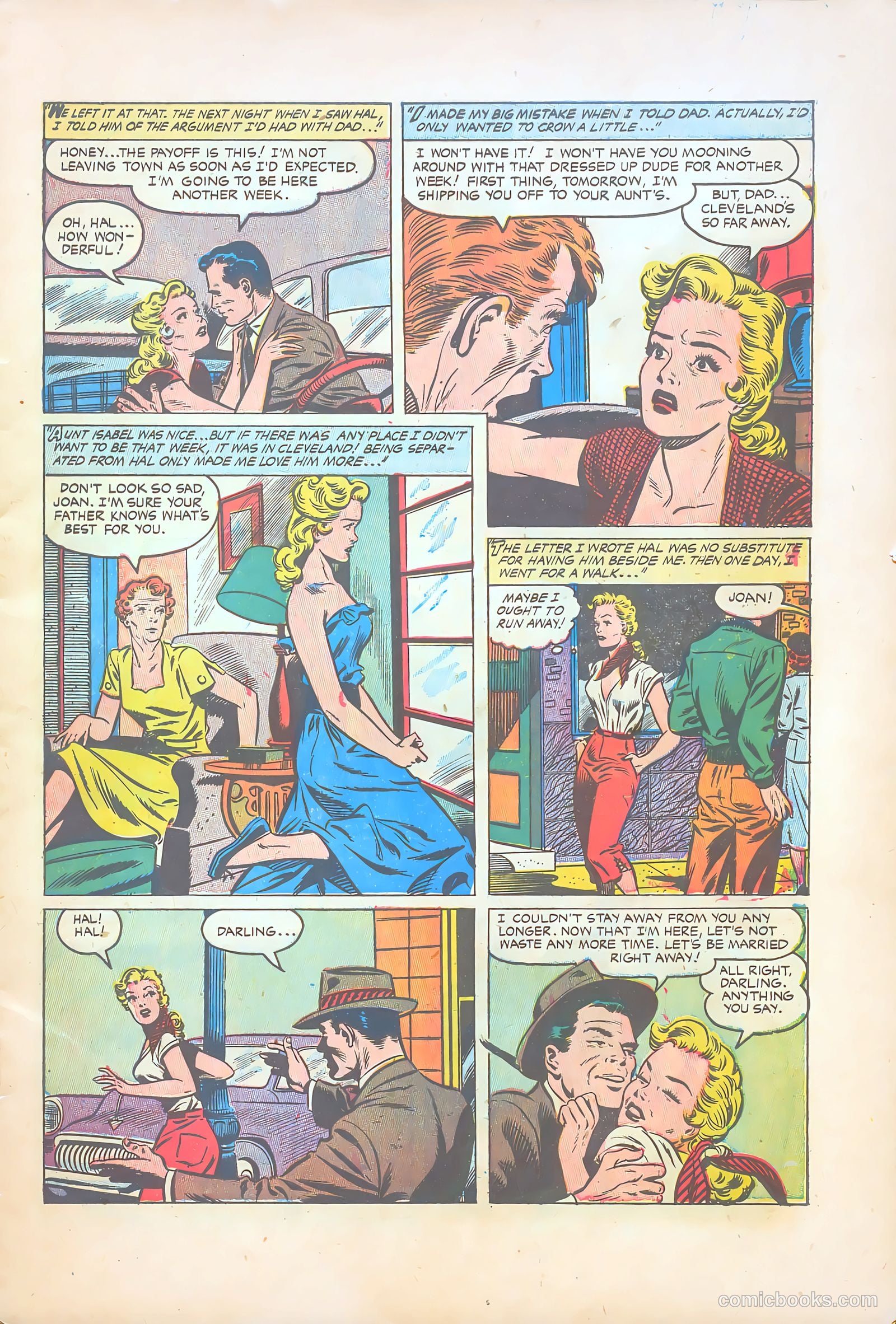 Teen-Age Temptations #7 (1954) — page 5 of 36
