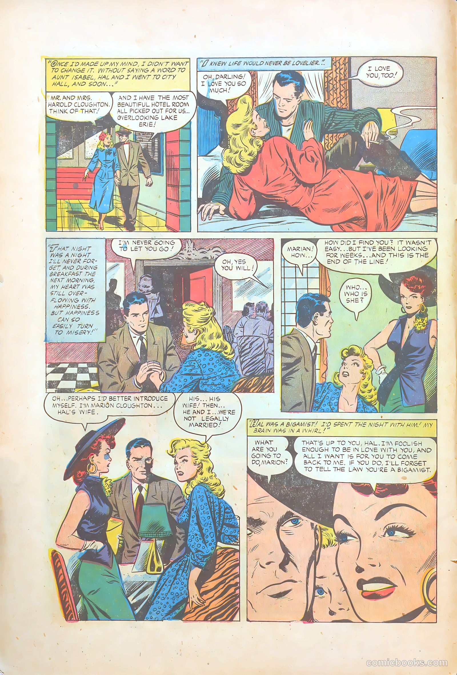 Teen-Age Temptations #7 (1954) — page 6 of 36