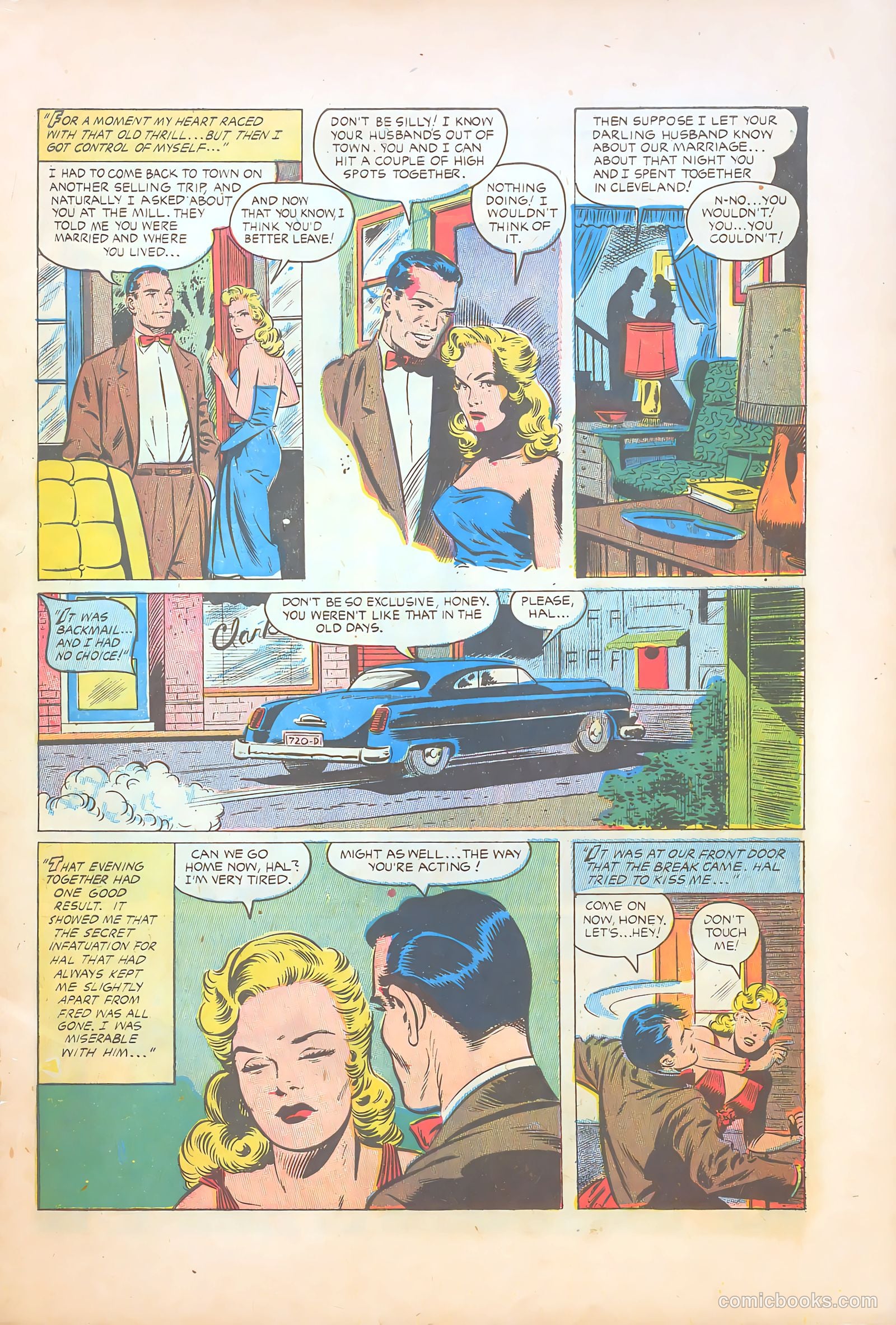 Teen-Age Temptations #7 (1954) — page 9 of 36
