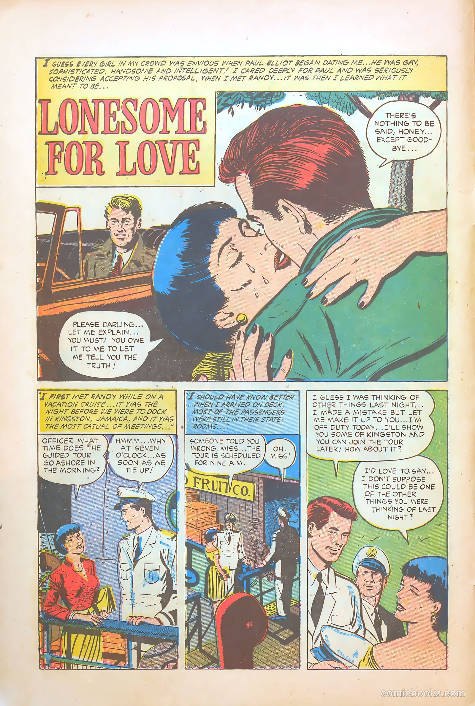 Teen-Age Temptations #7 (1954) — page 12 of 36