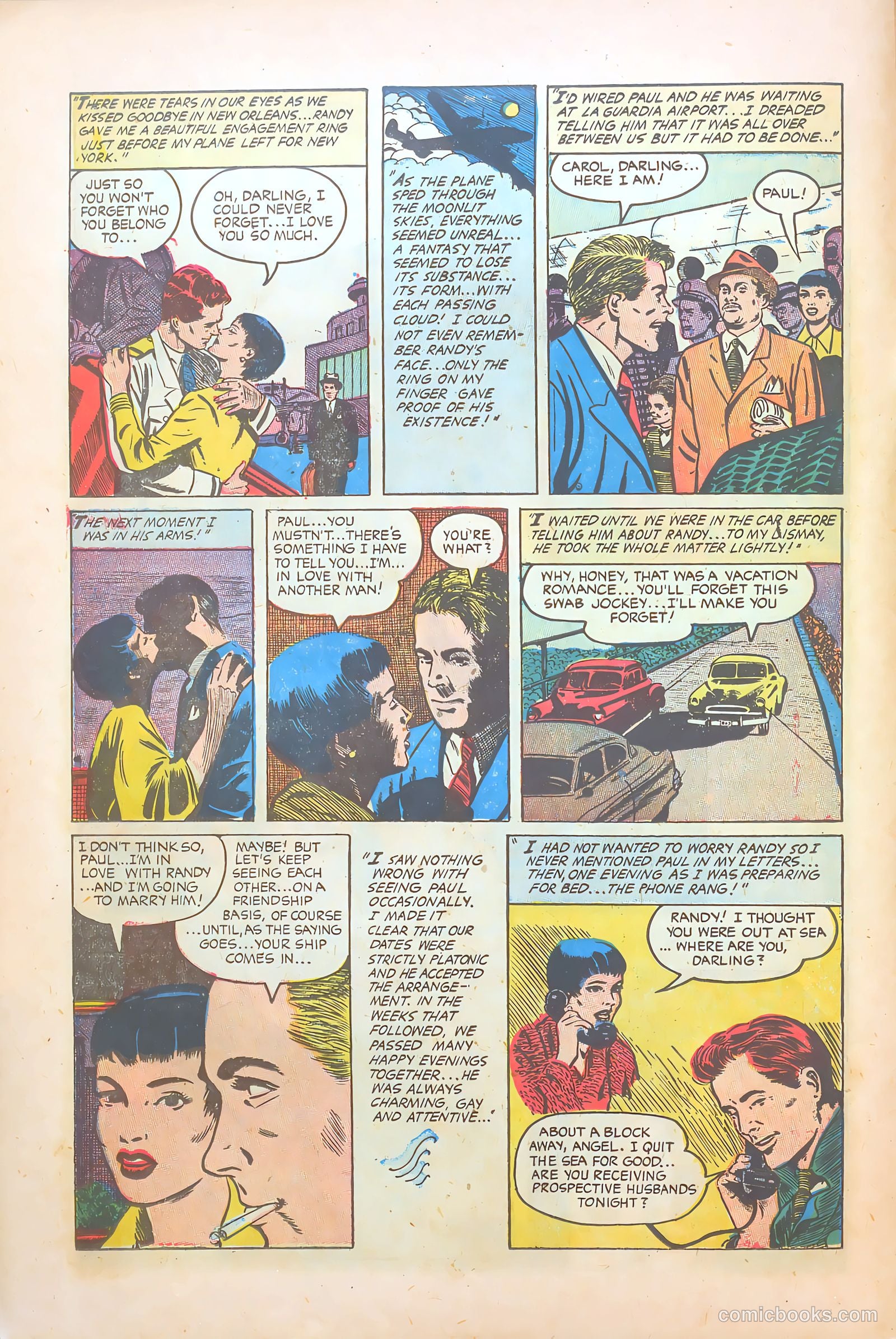 Teen-Age Temptations #7 (1954) — page 14 of 36