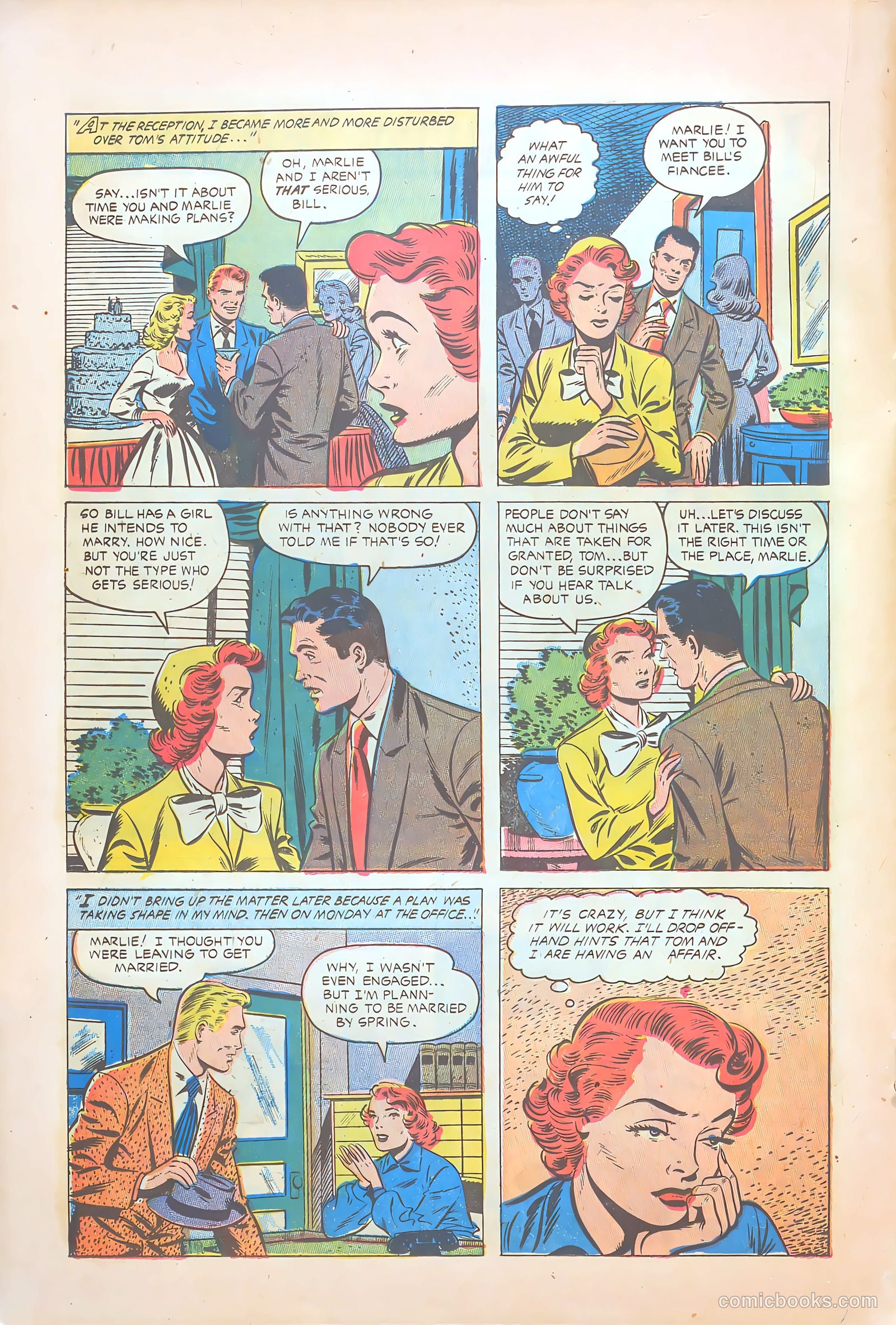 Teen-Age Temptations #7 (1954) — page 20 of 36