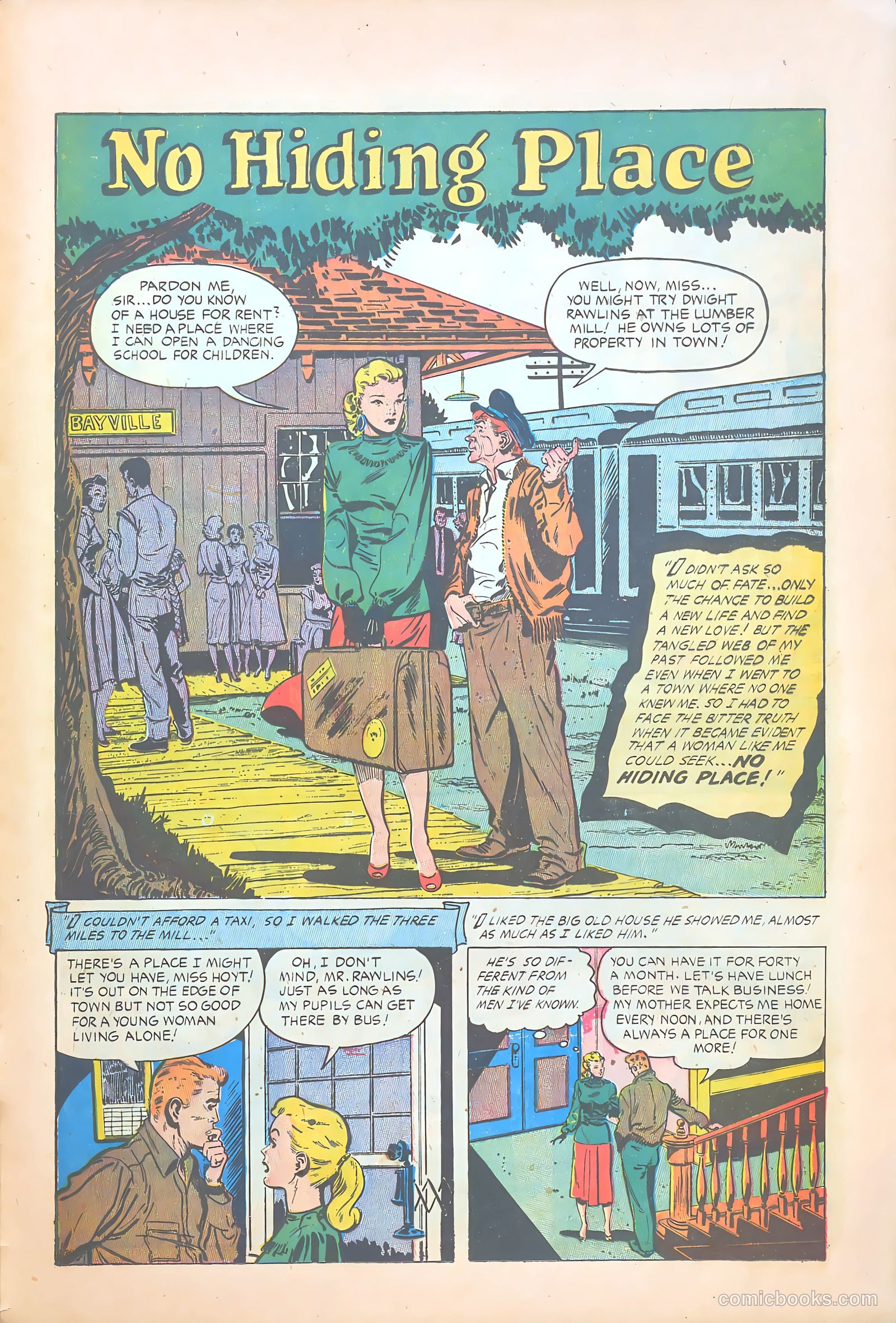 Teen-Age Temptations #7 (1954) — page 25 of 36