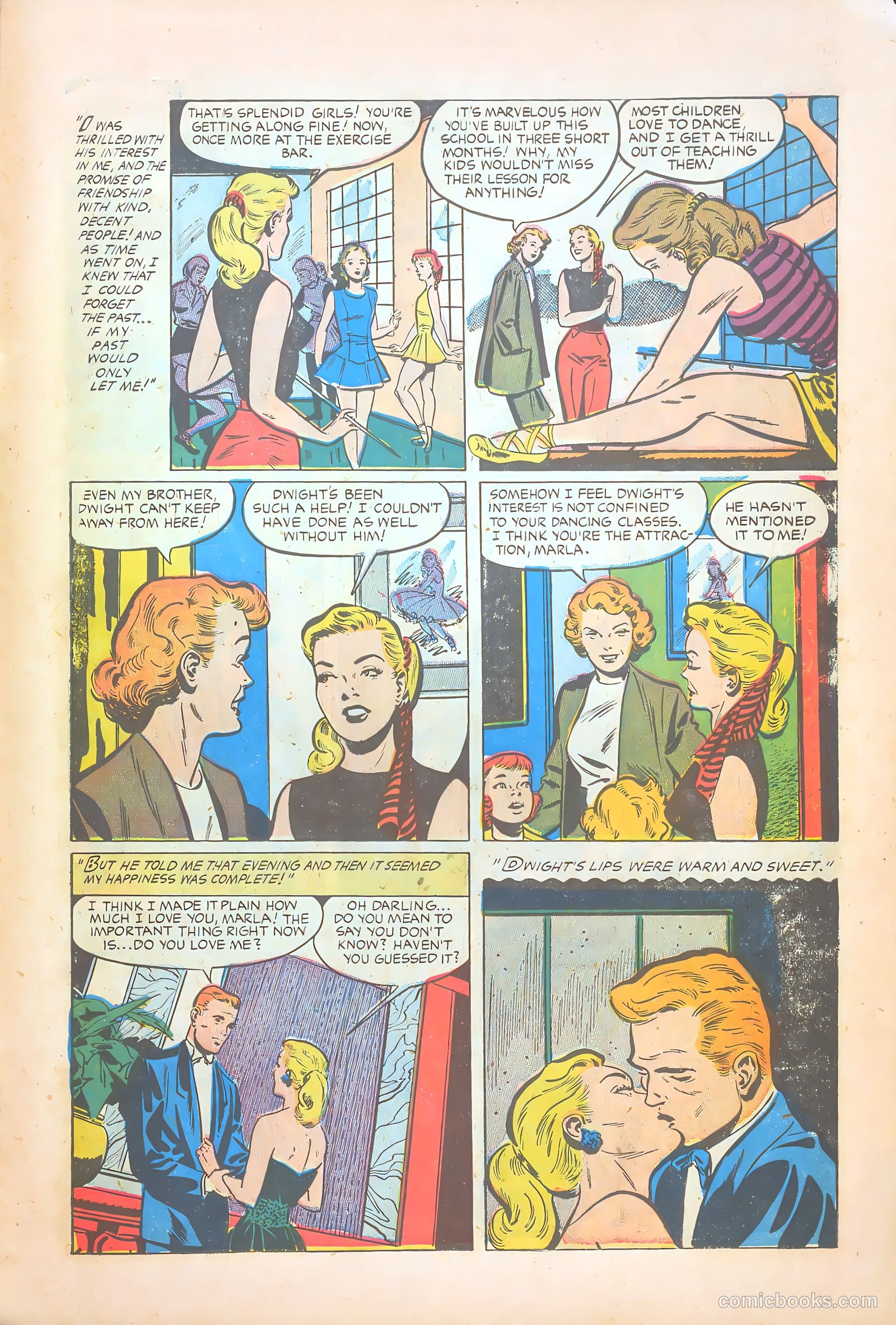 Teen-Age Temptations #7 (1954) — page 27 of 36