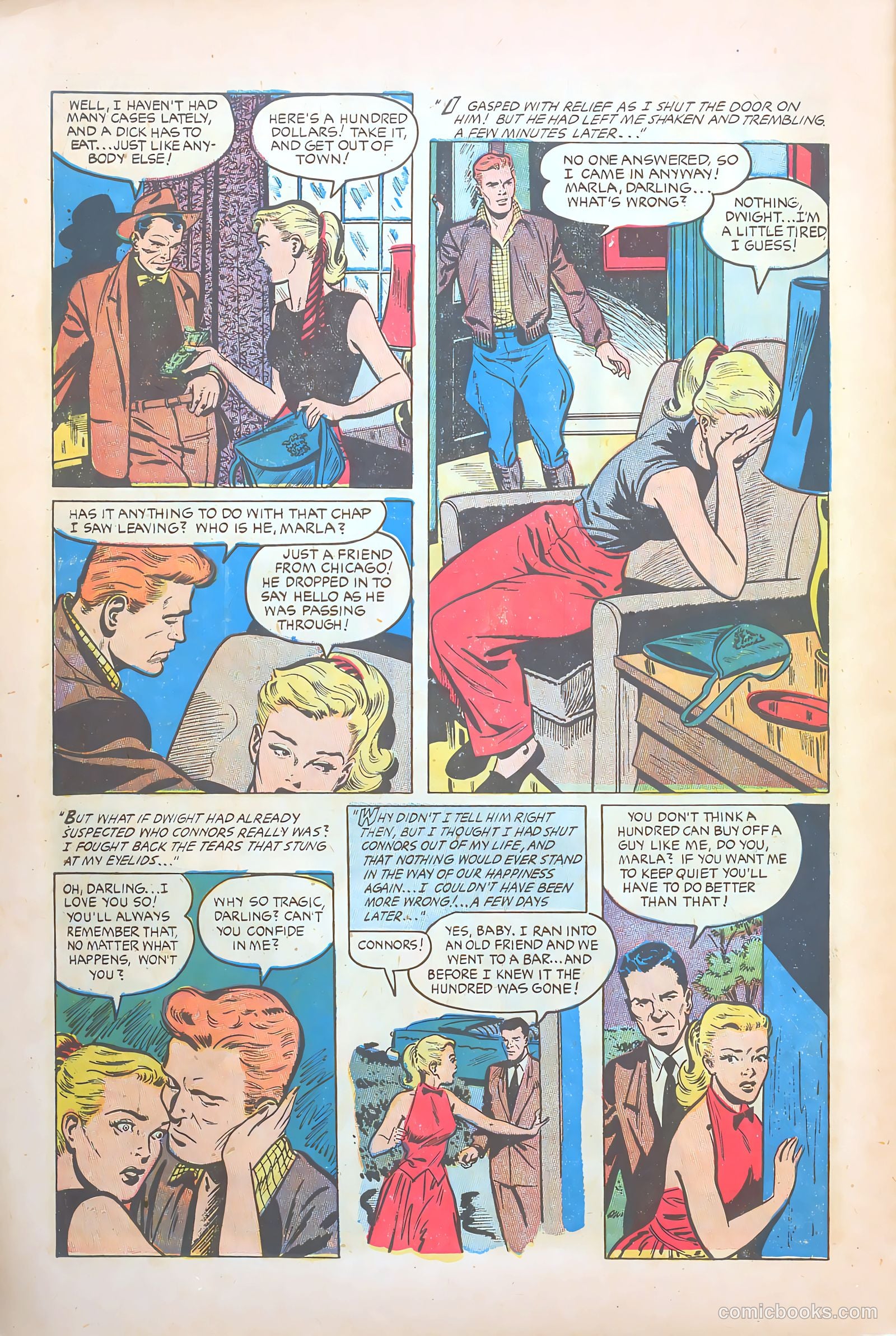 Teen-Age Temptations #7 (1954) — page 30 of 36