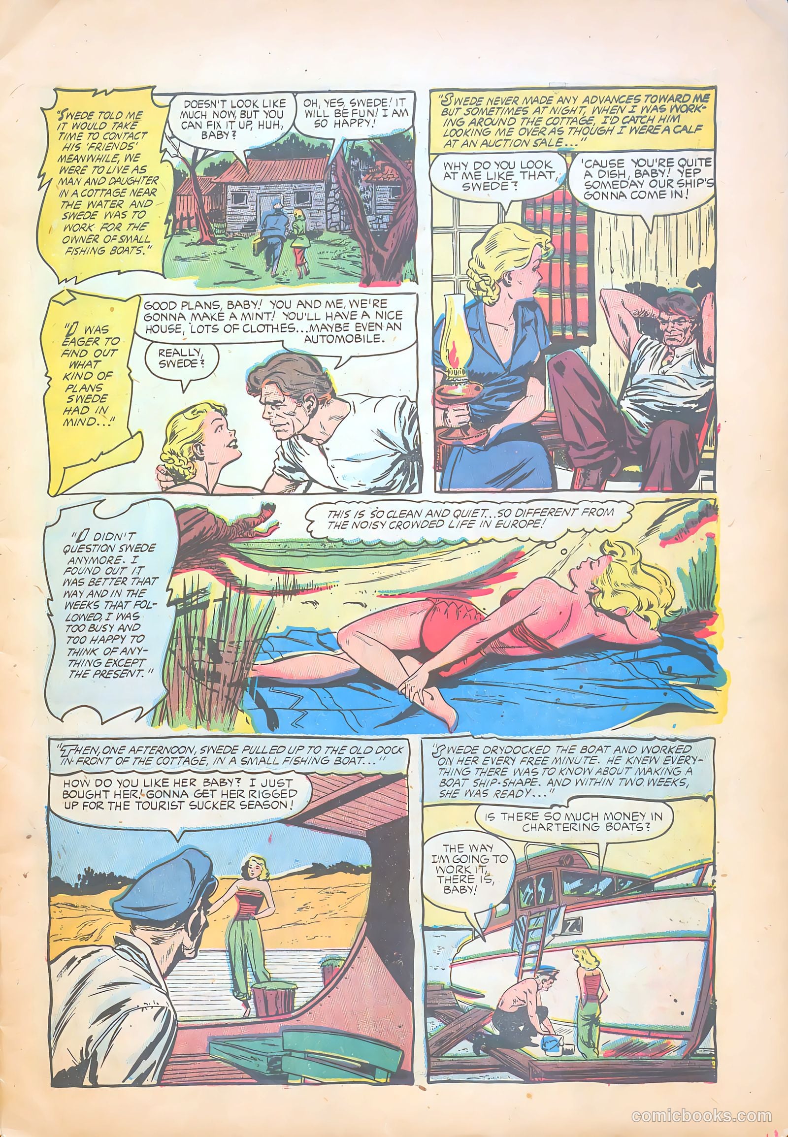 Teen-Age Temptations #8 (1954) — page 5 of 36
