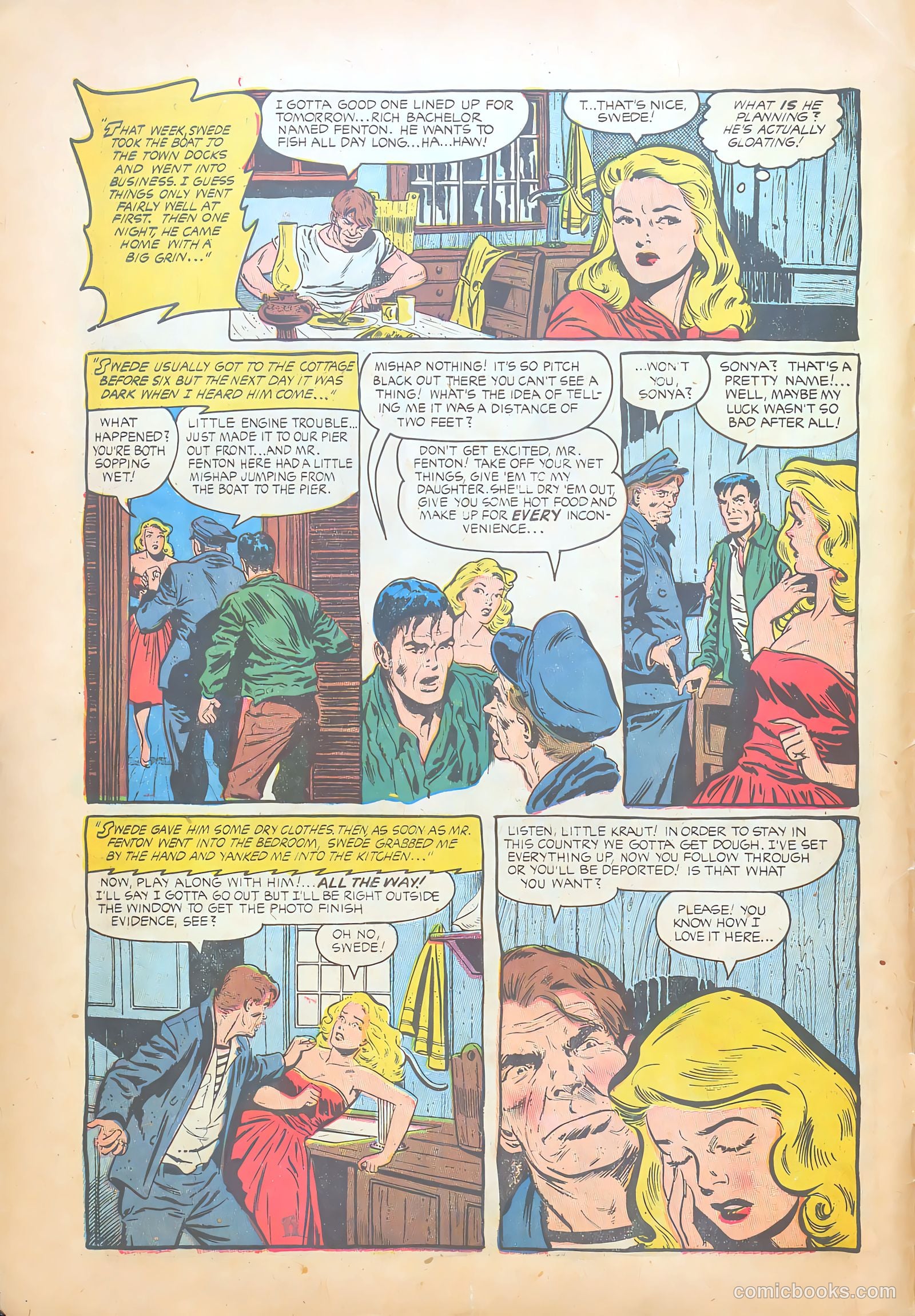 Teen-Age Temptations #8 (1954) — page 6 of 36