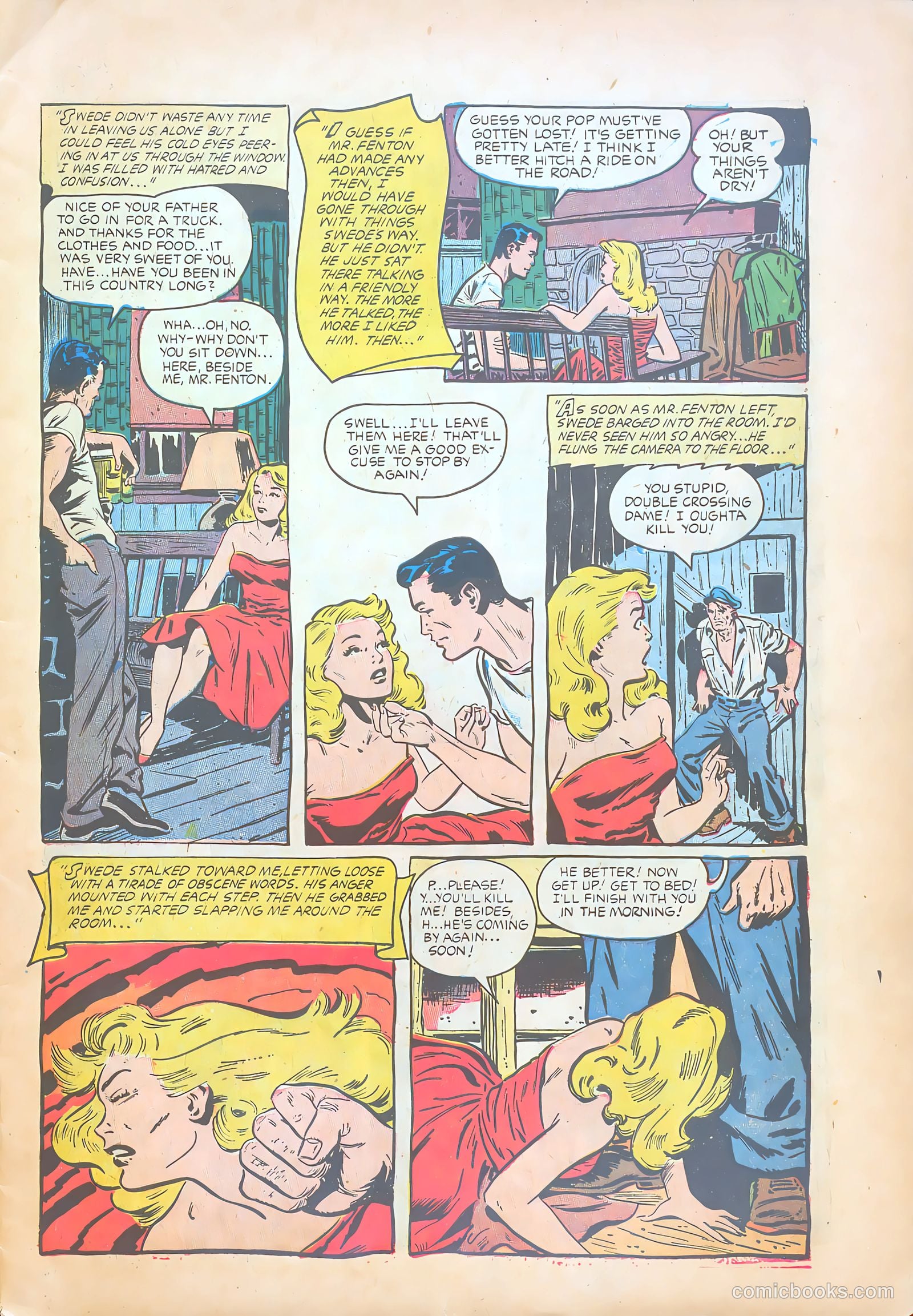 Teen-Age Temptations #8 (1954) — page 7 of 36