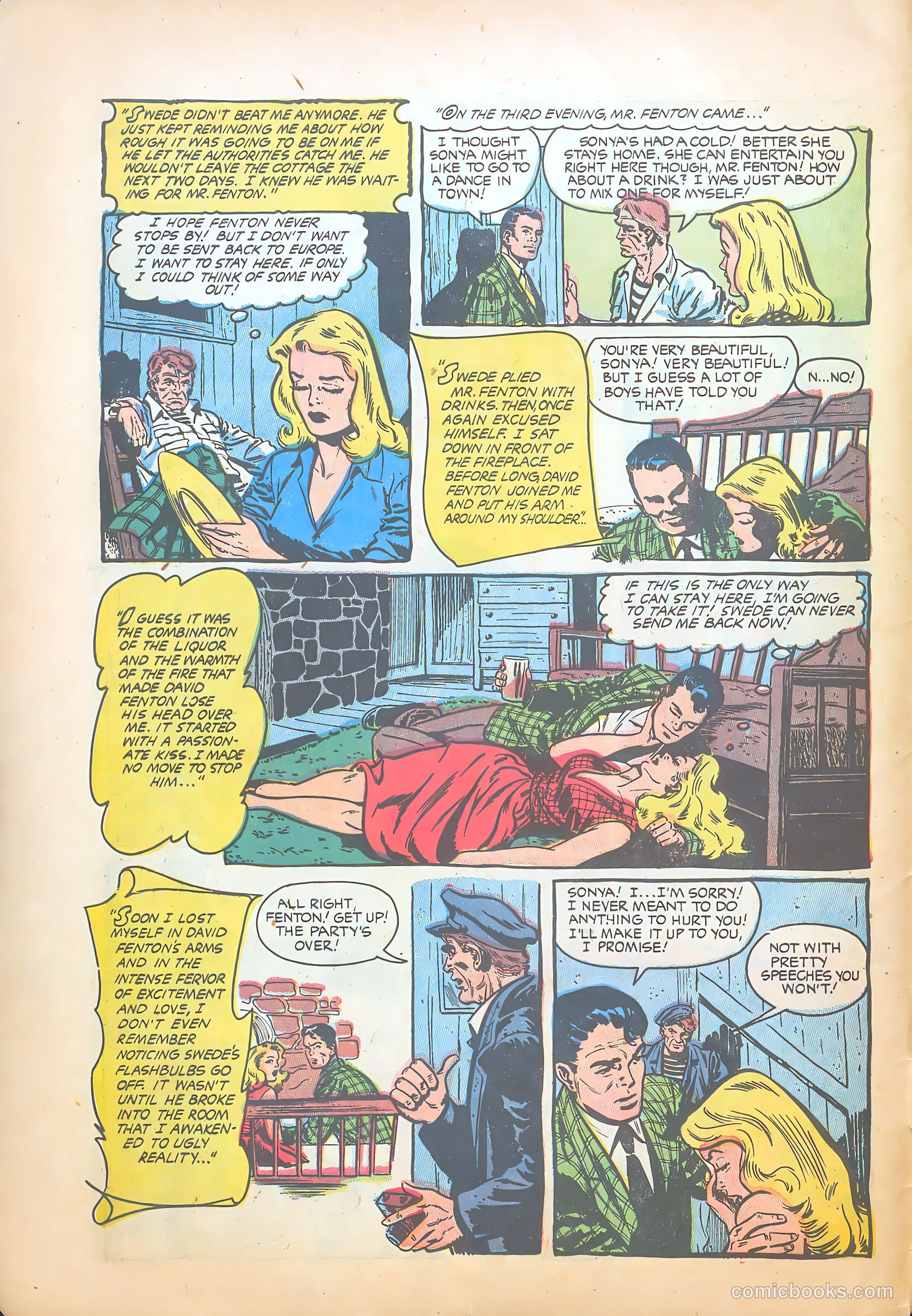 Teen-Age Temptations #8 (1954) — page 8 of 36