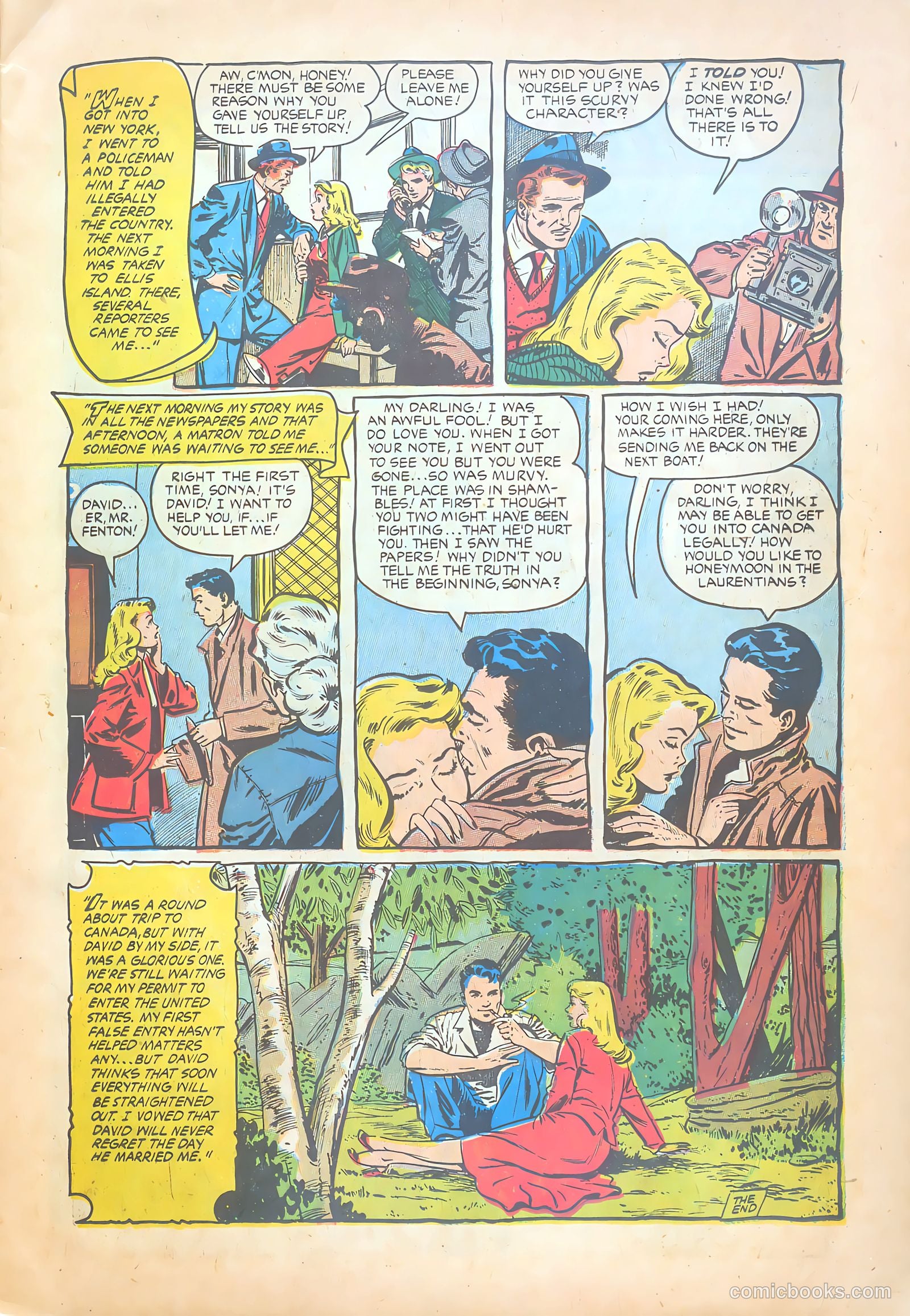 Teen-Age Temptations #8 (1954) — page 11 of 36