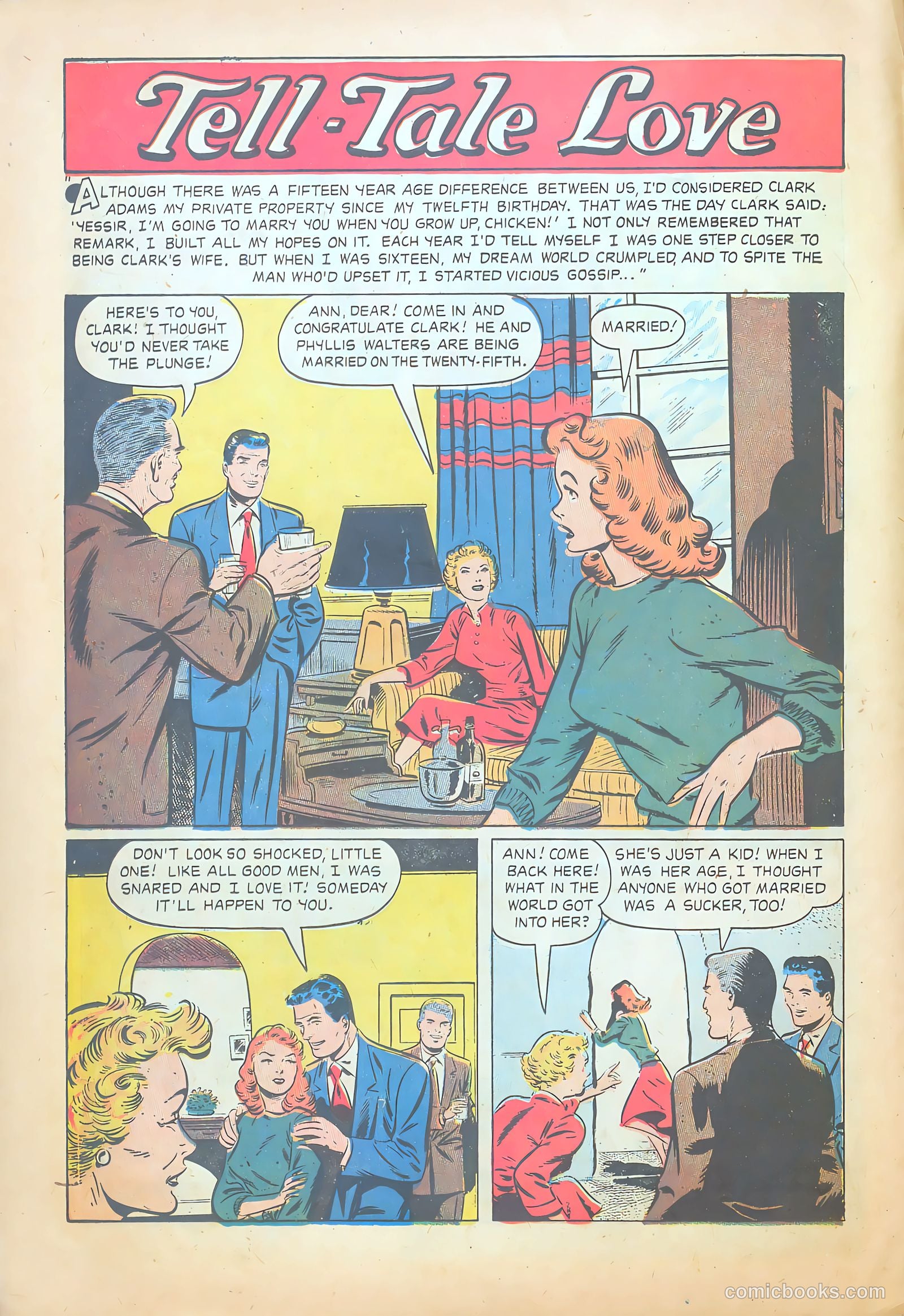 Teen-Age Temptations #8 (1954) — page 12 of 36