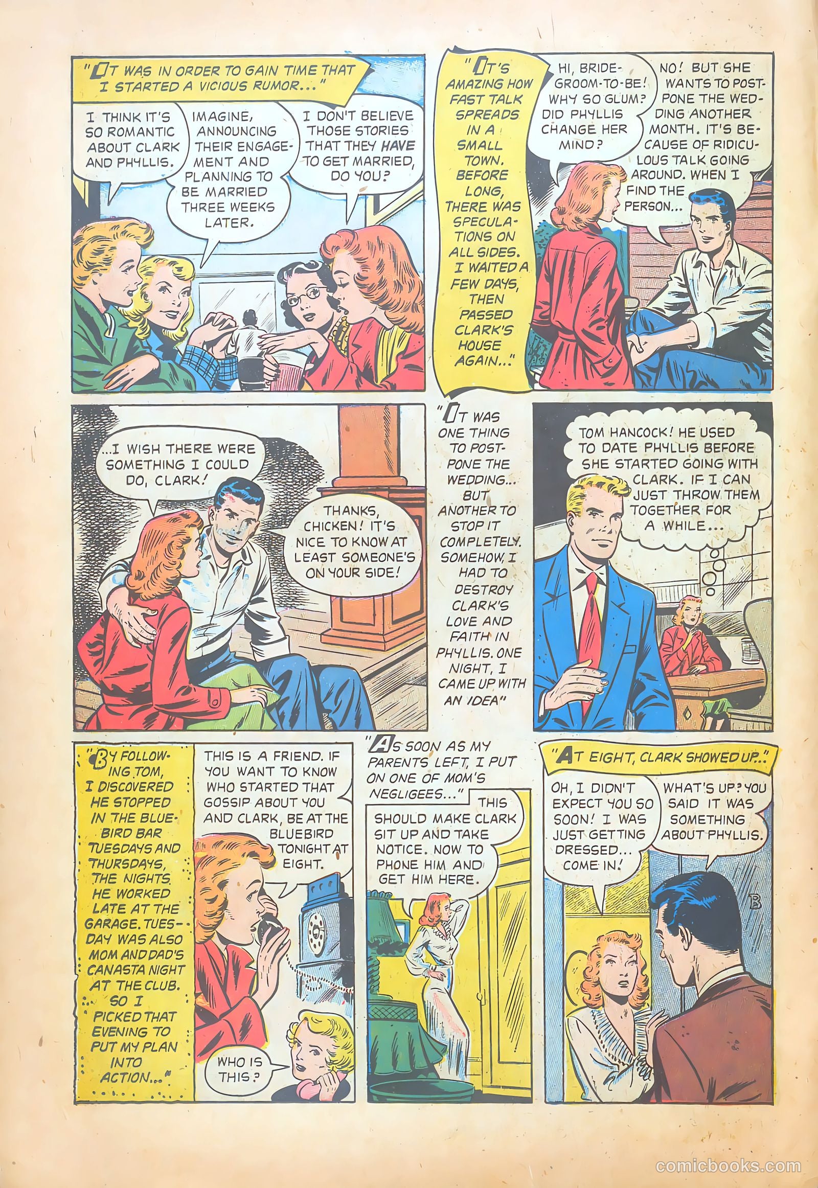 Teen-Age Temptations #8 (1954) — page 14 of 36