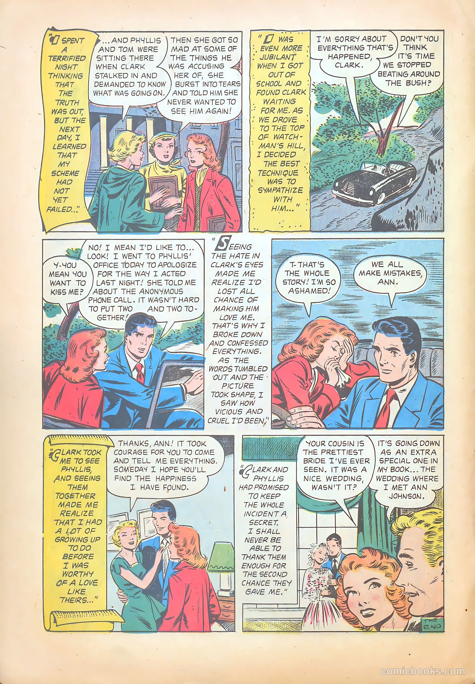 Teen-Age Temptations #8 (1954) — page 16 of 36