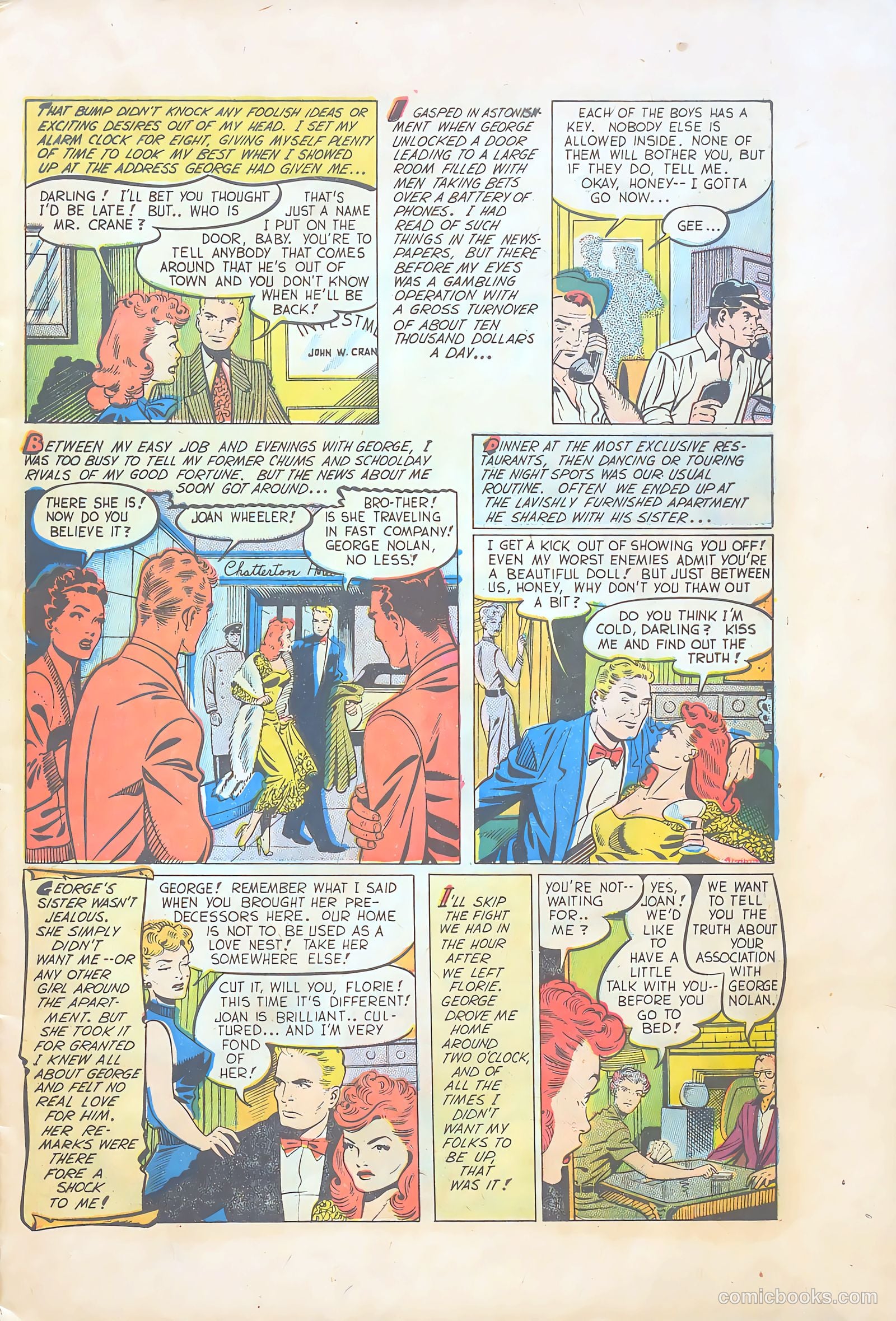 Teen-Age Temptations #9 (1954) — page 7 of 36