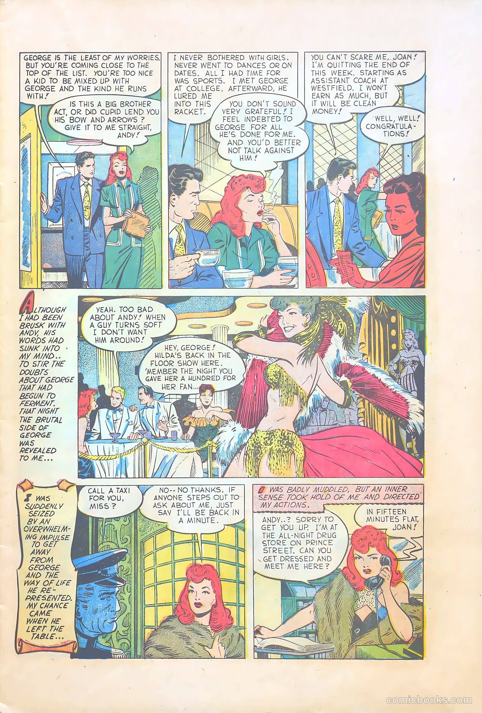 Teen-Age Temptations #9 (1954) — page 9 of 36