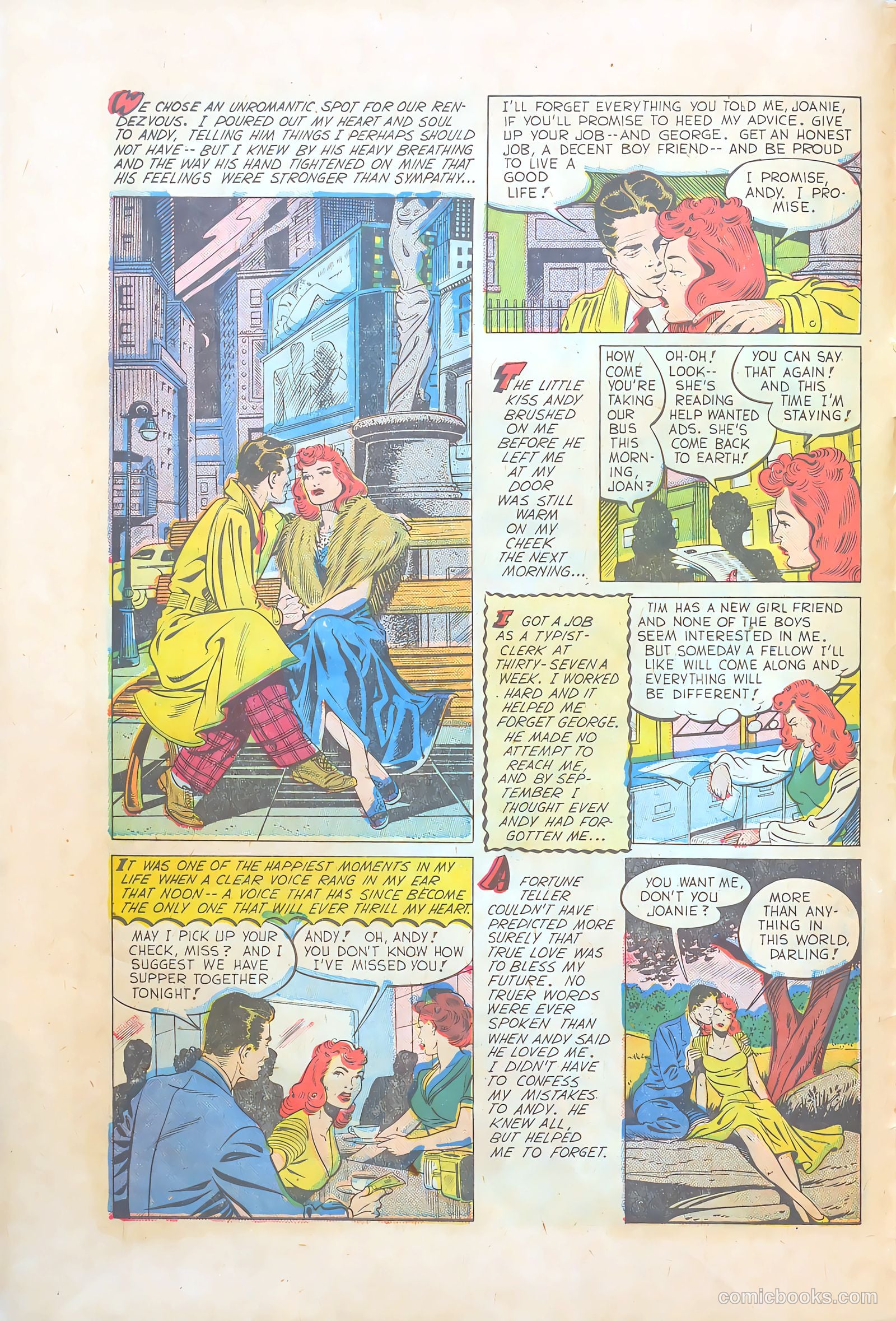 Teen-Age Temptations #9 (1954) — page 10 of 36
