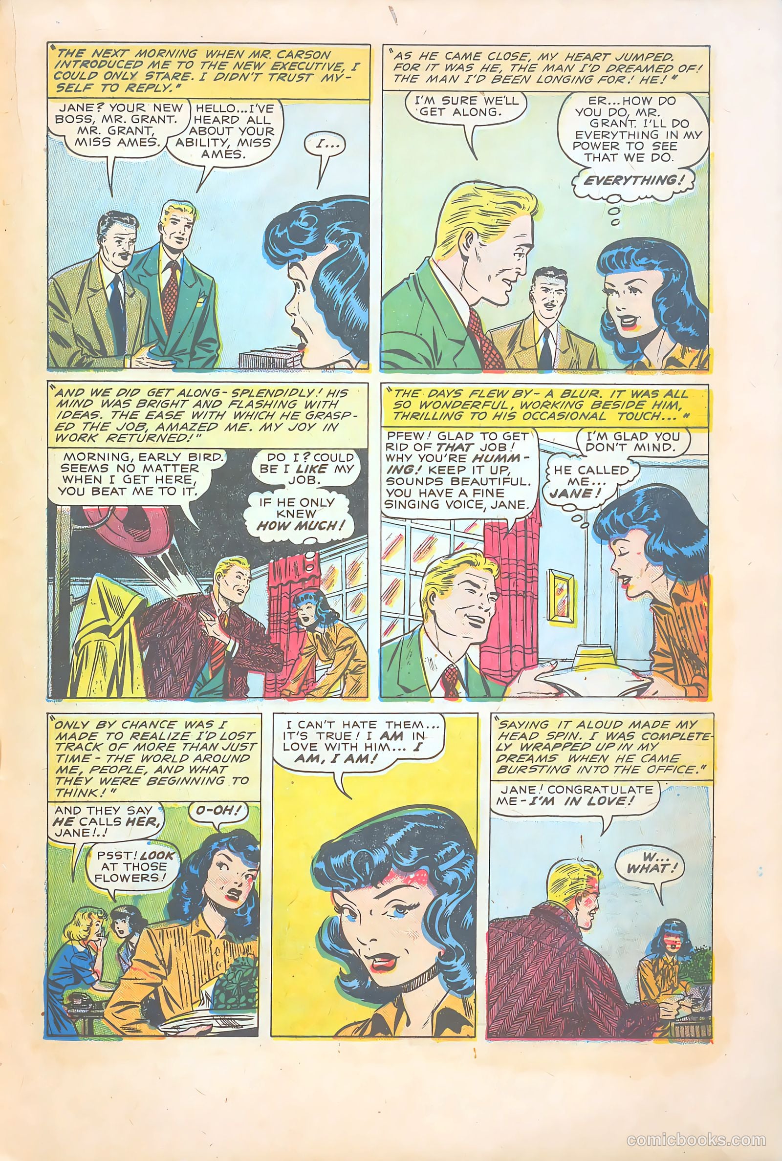 Teen-Age Temptations #9 (1954) — page 23 of 36