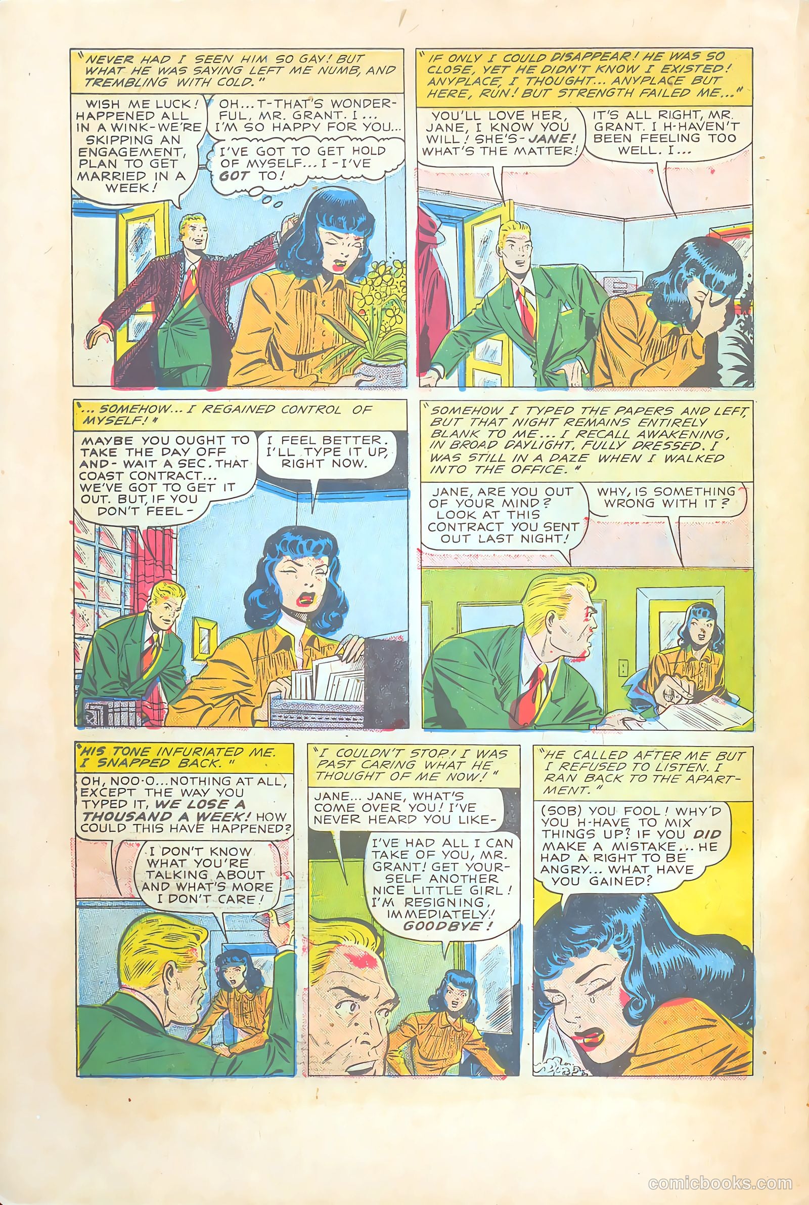 Teen-Age Temptations #9 (1954) — page 24 of 36