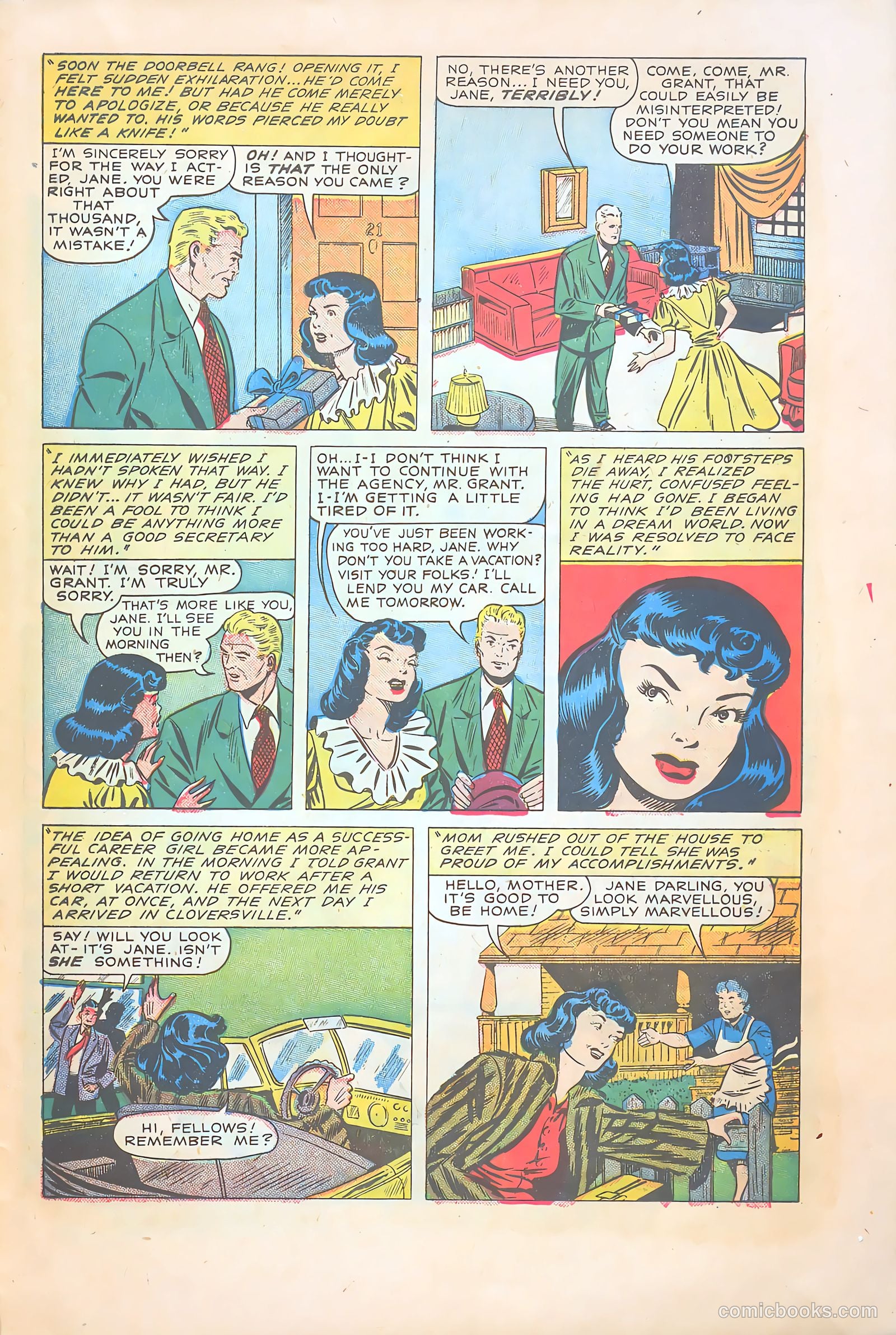 Teen-Age Temptations #9 (1954) — page 25 of 36