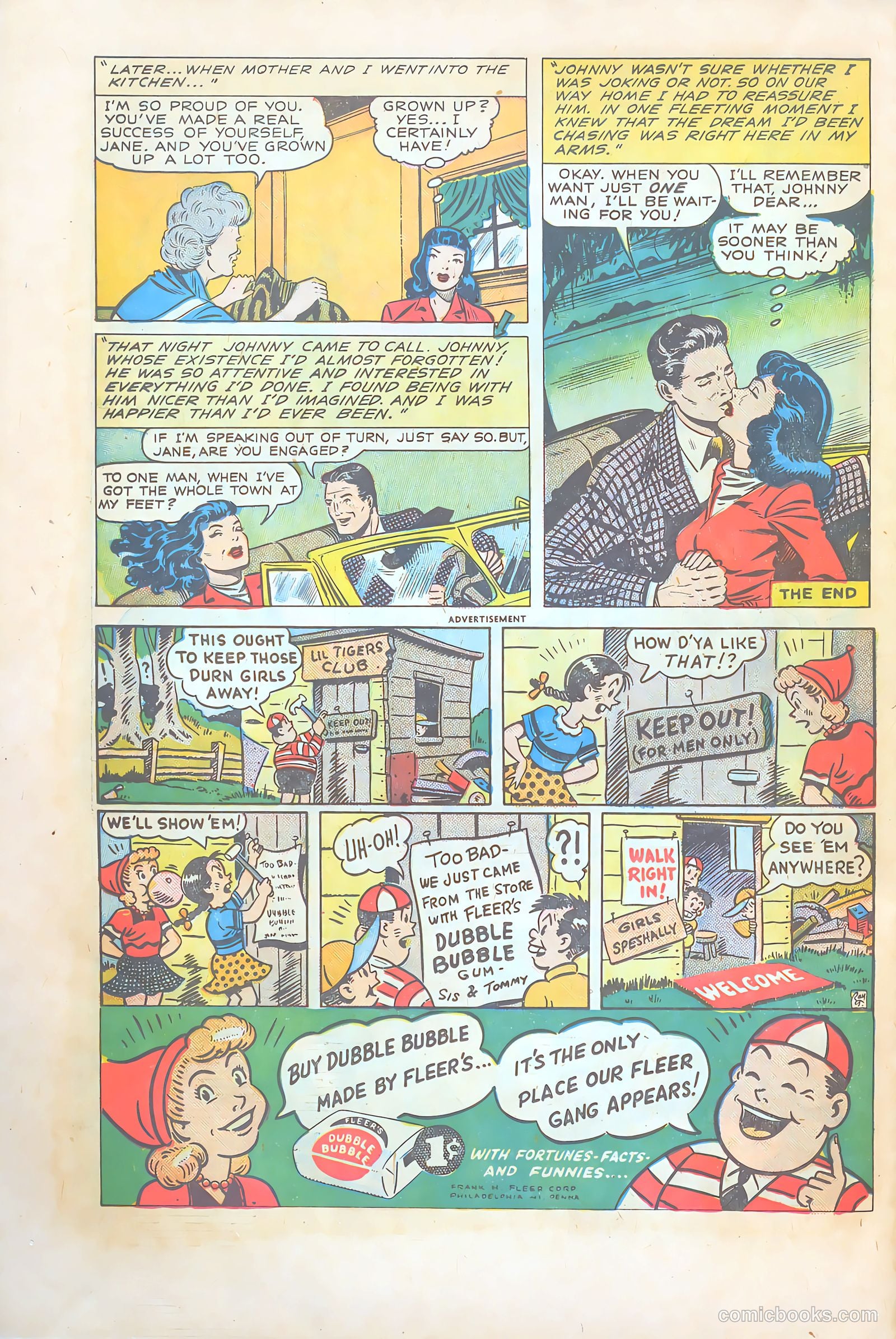 Teen-Age Temptations #9 (1954) — page 26 of 36