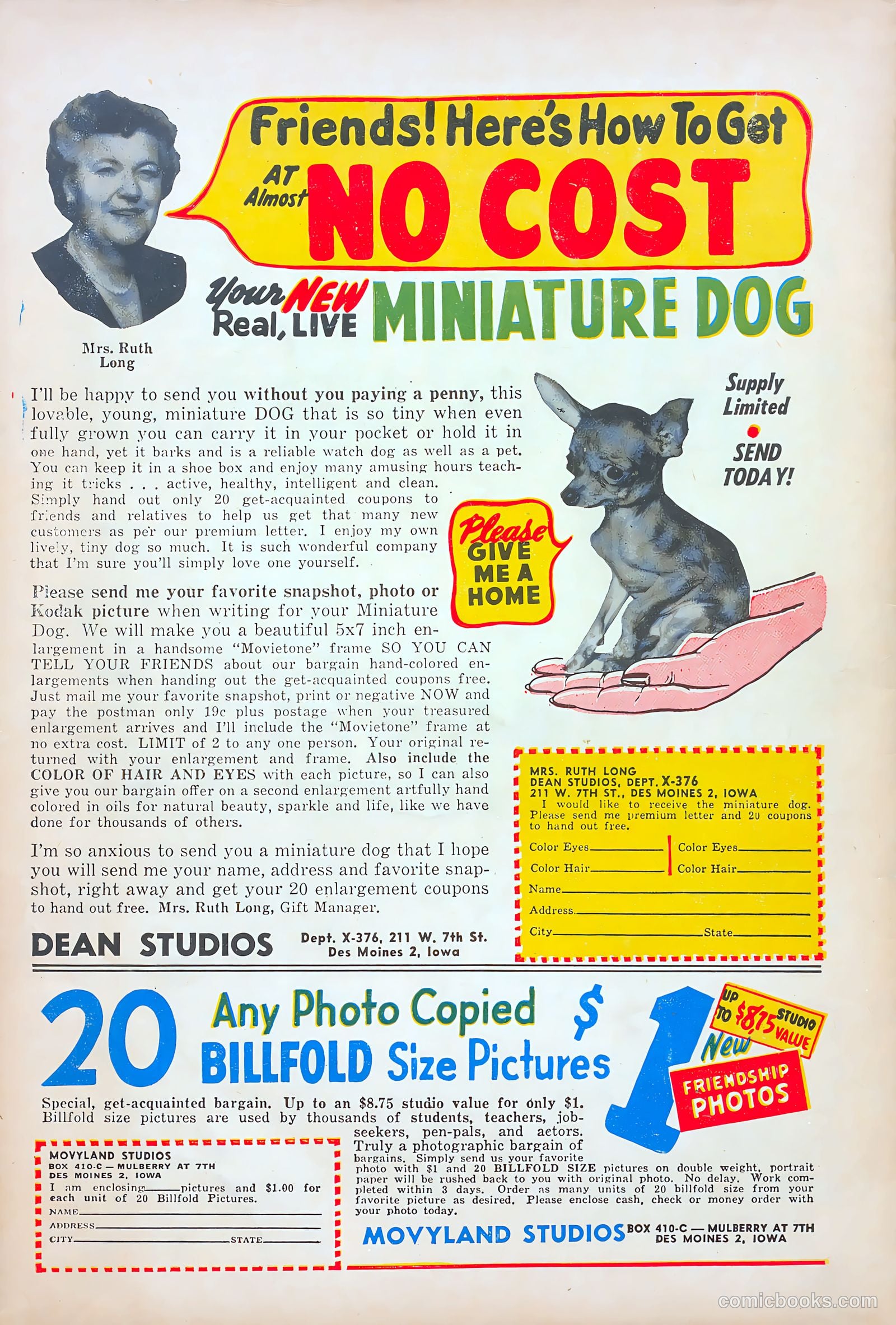 Teen-Age Temptations #9 (1954) — page 36 of 36