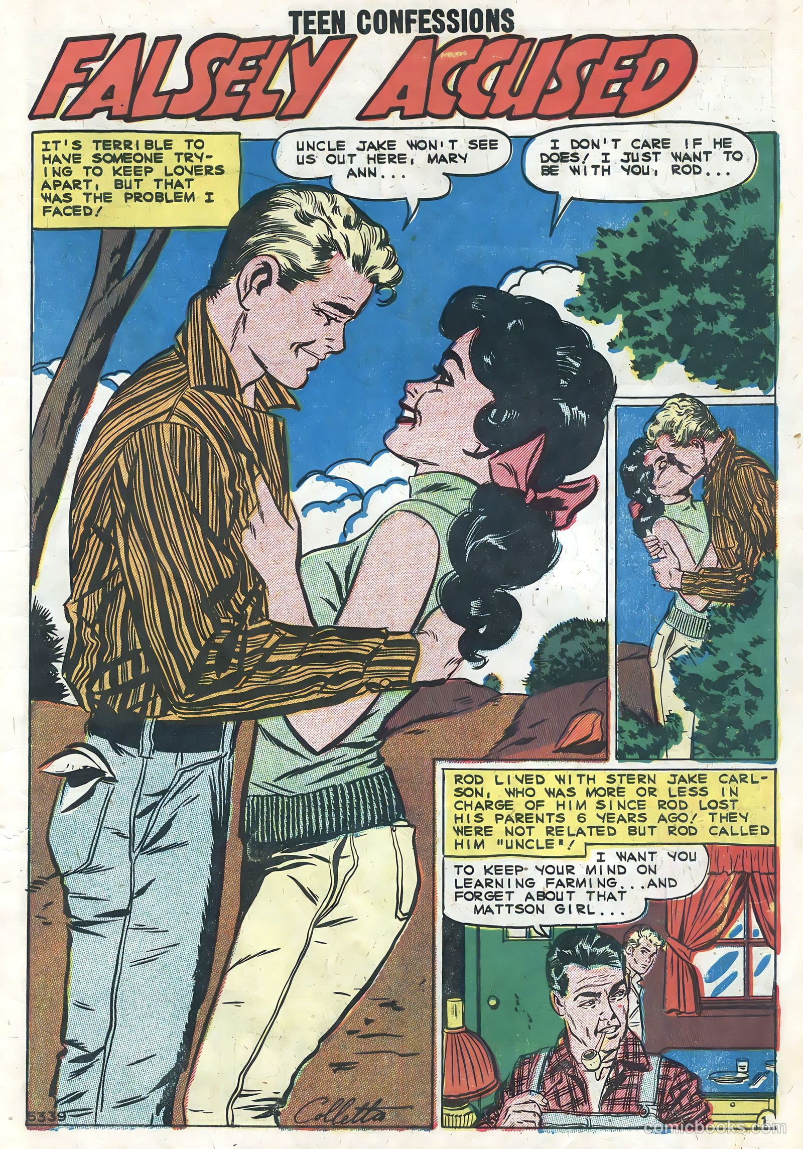 Teen Confessions #1 (1959) — page 3 of 36