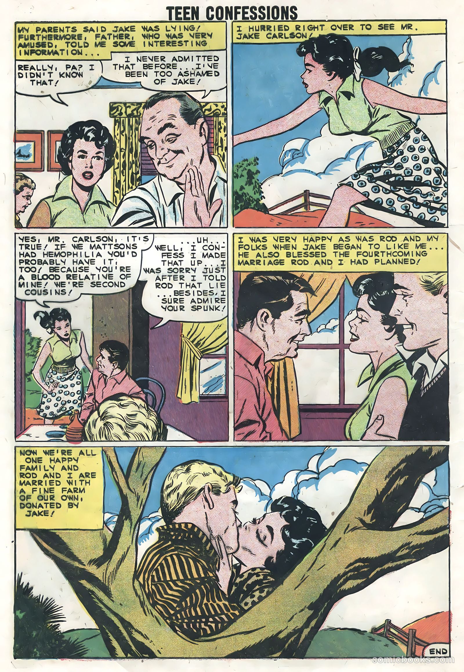 Teen Confessions #1 (1959) — page 8 of 36