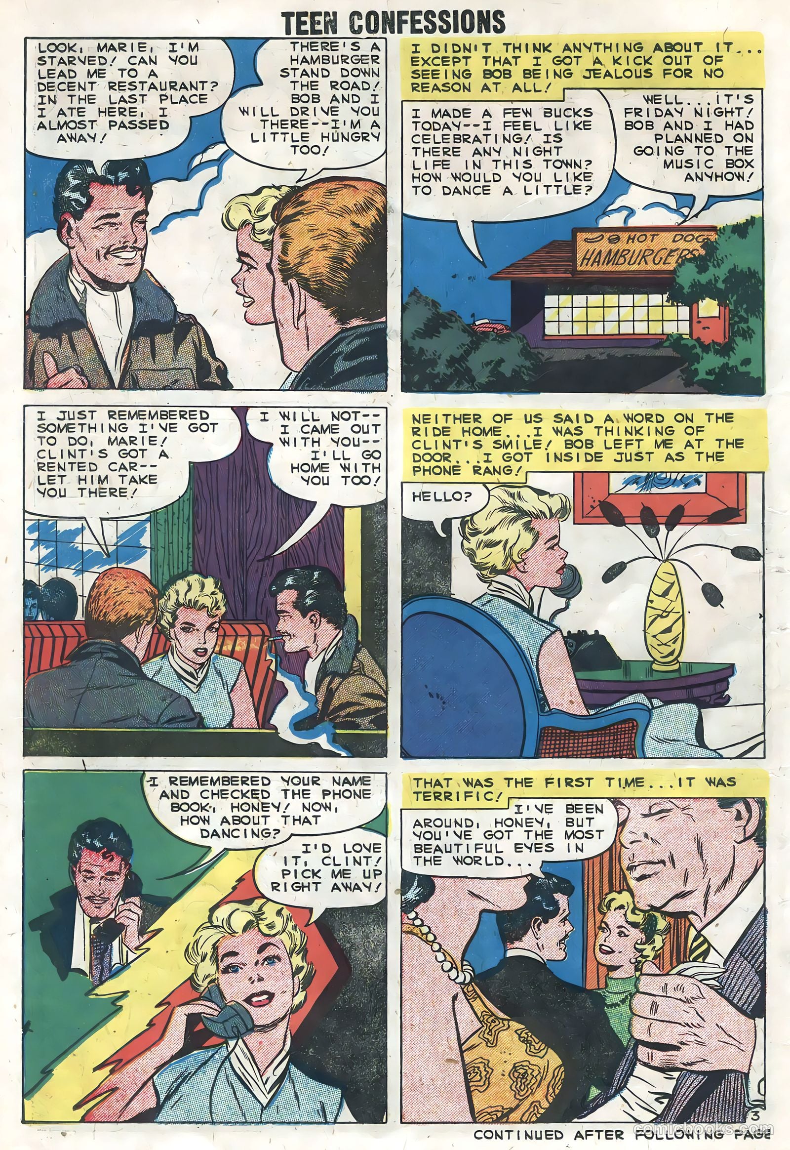 Teen Confessions #1 (1959) — page 14 of 36