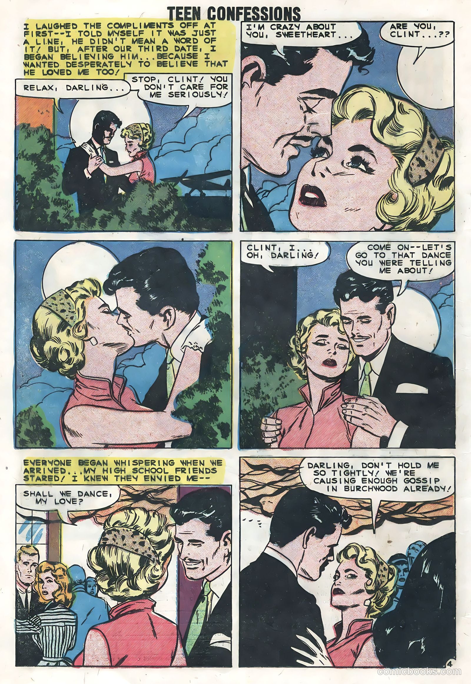 Teen Confessions #1 (1959) — page 16 of 36