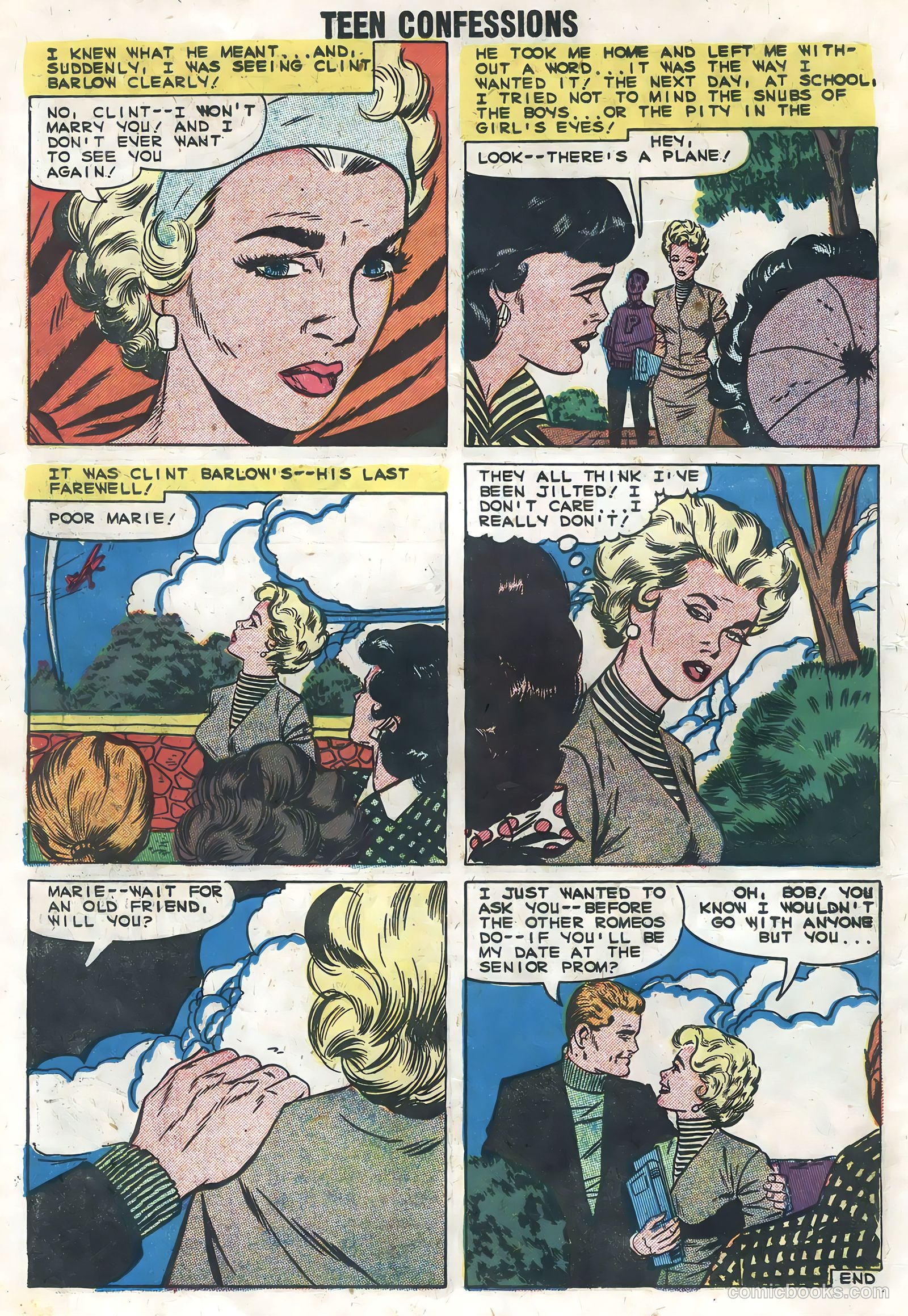 Teen Confessions #1 (1959) — page 18 of 36