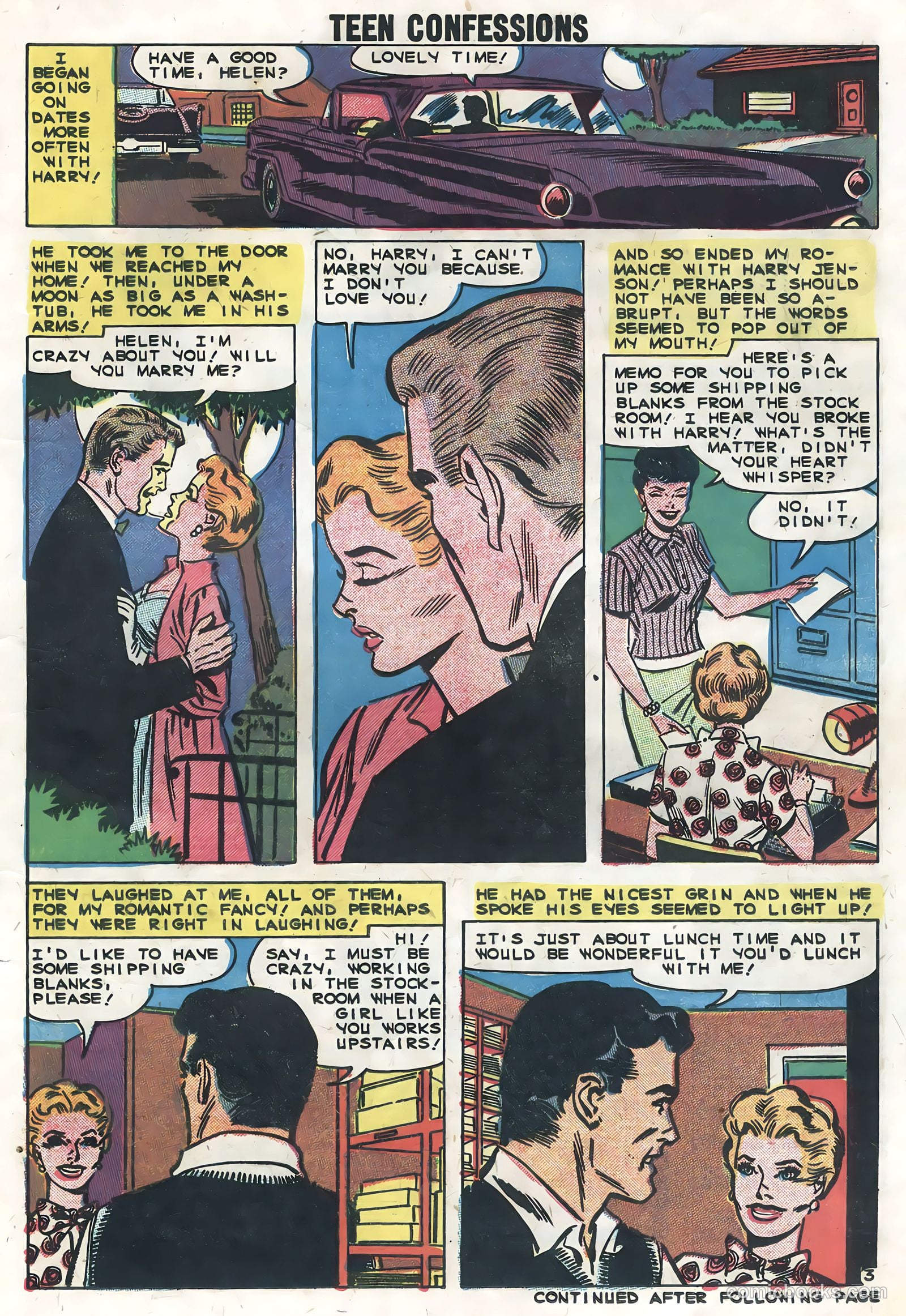 Teen Confessions #1 (1959) — page 21 of 36