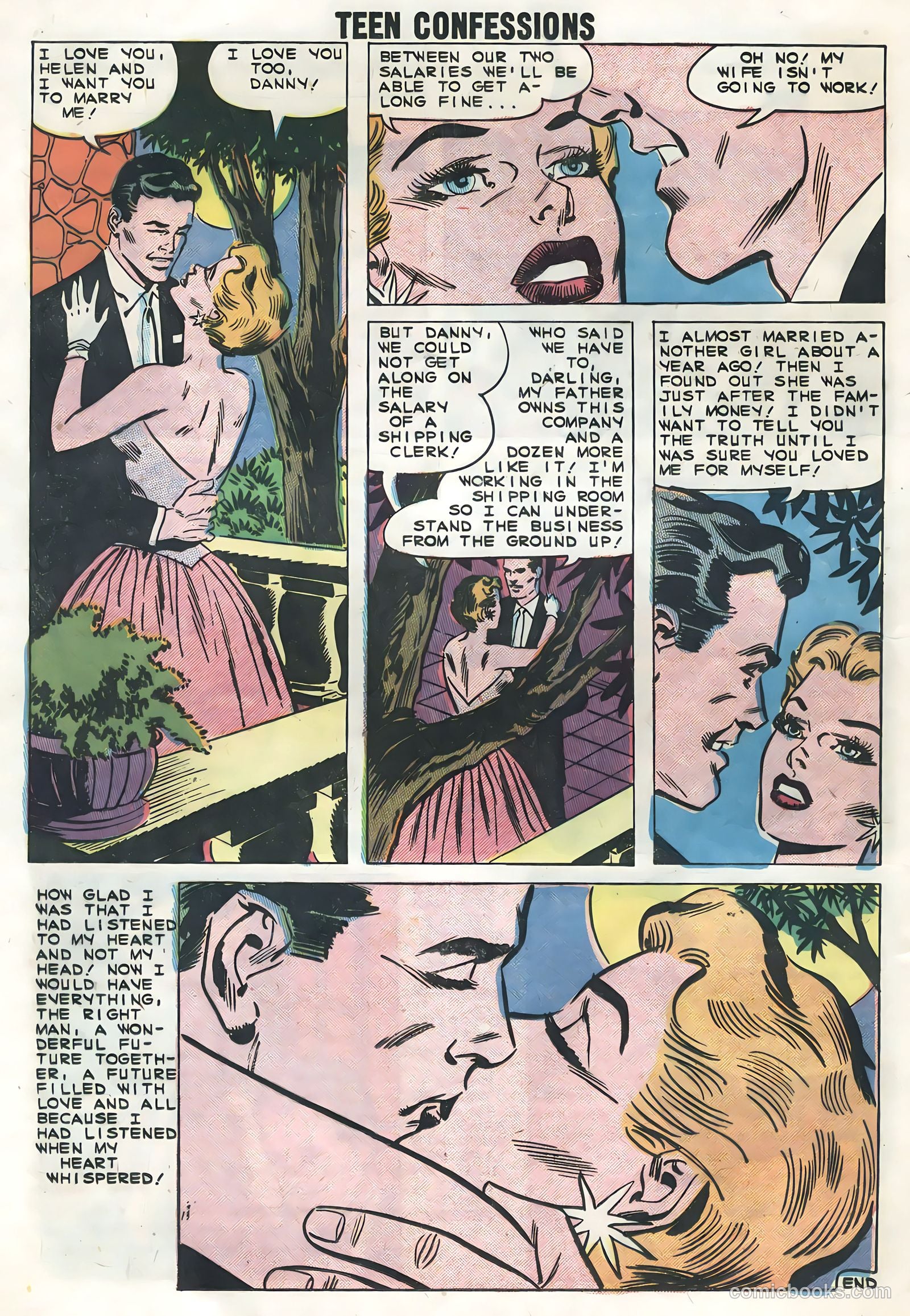 Teen Confessions #1 (1959) — page 24 of 36