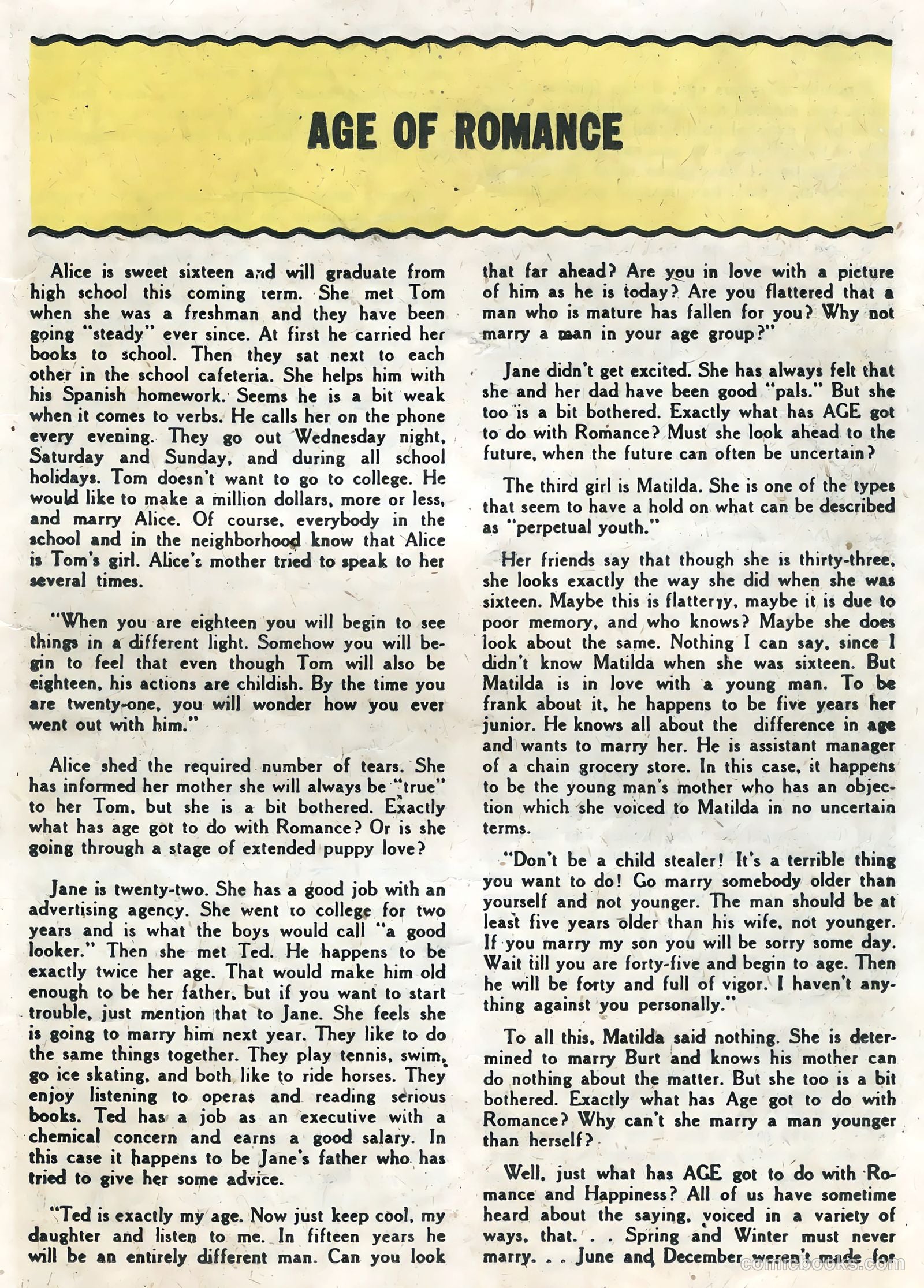 Teen Confessions #1 (1959) — page 25 of 36