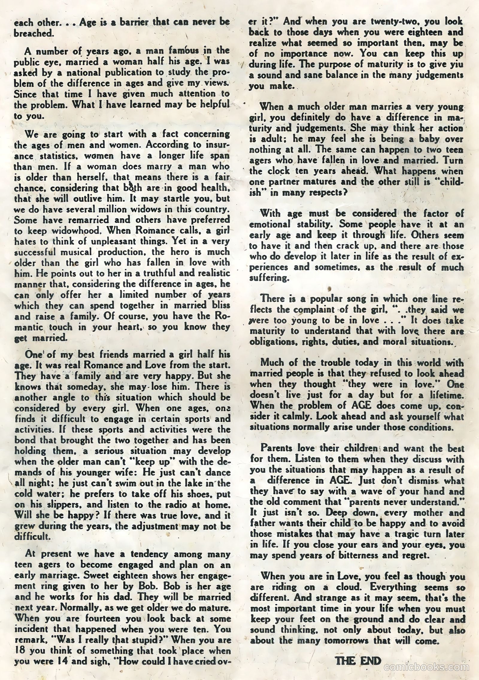Teen Confessions #1 (1959) — page 26 of 36