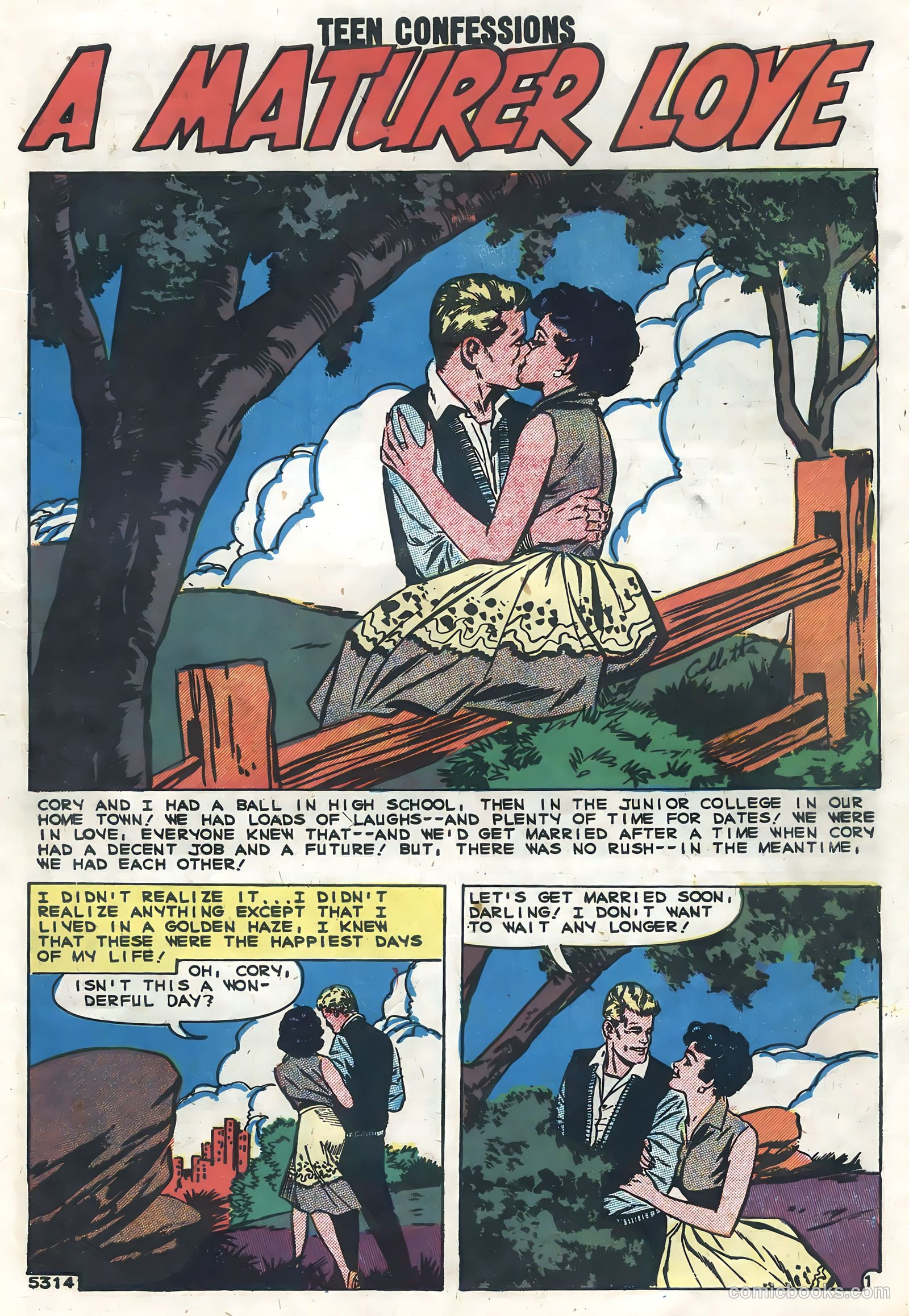 Teen Confessions #1 (1959) — page 27 of 36