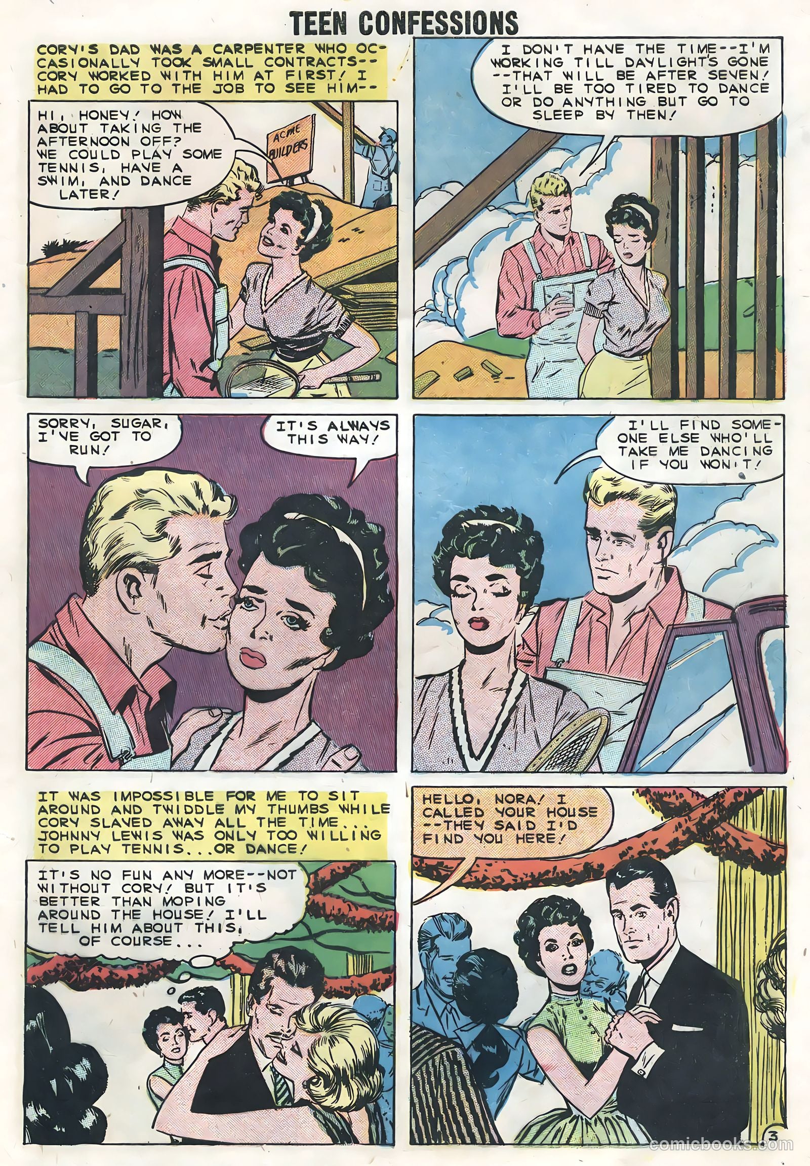 Teen Confessions #1 (1959) — page 29 of 36