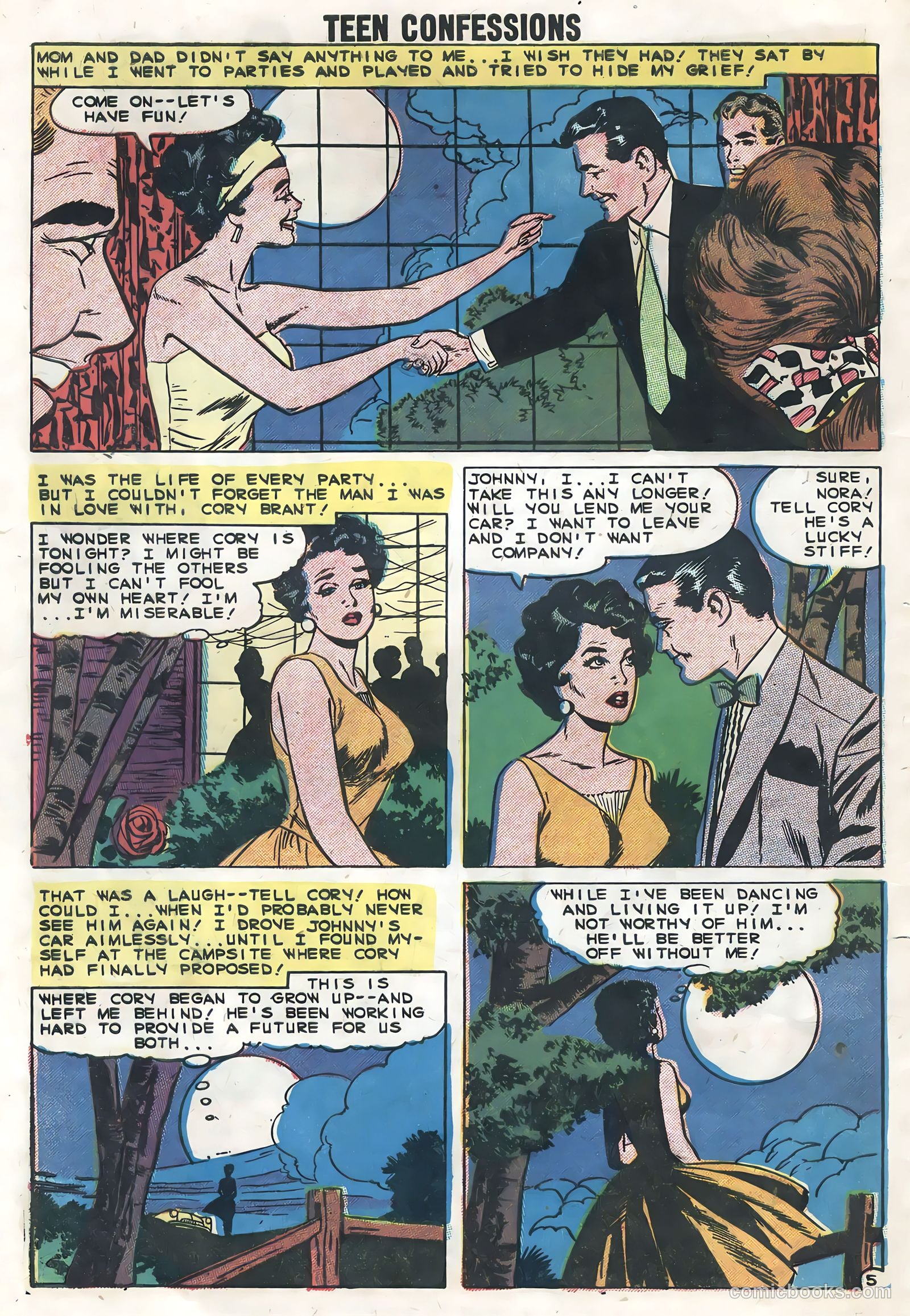 Teen Confessions #1 (1959) — page 32 of 36