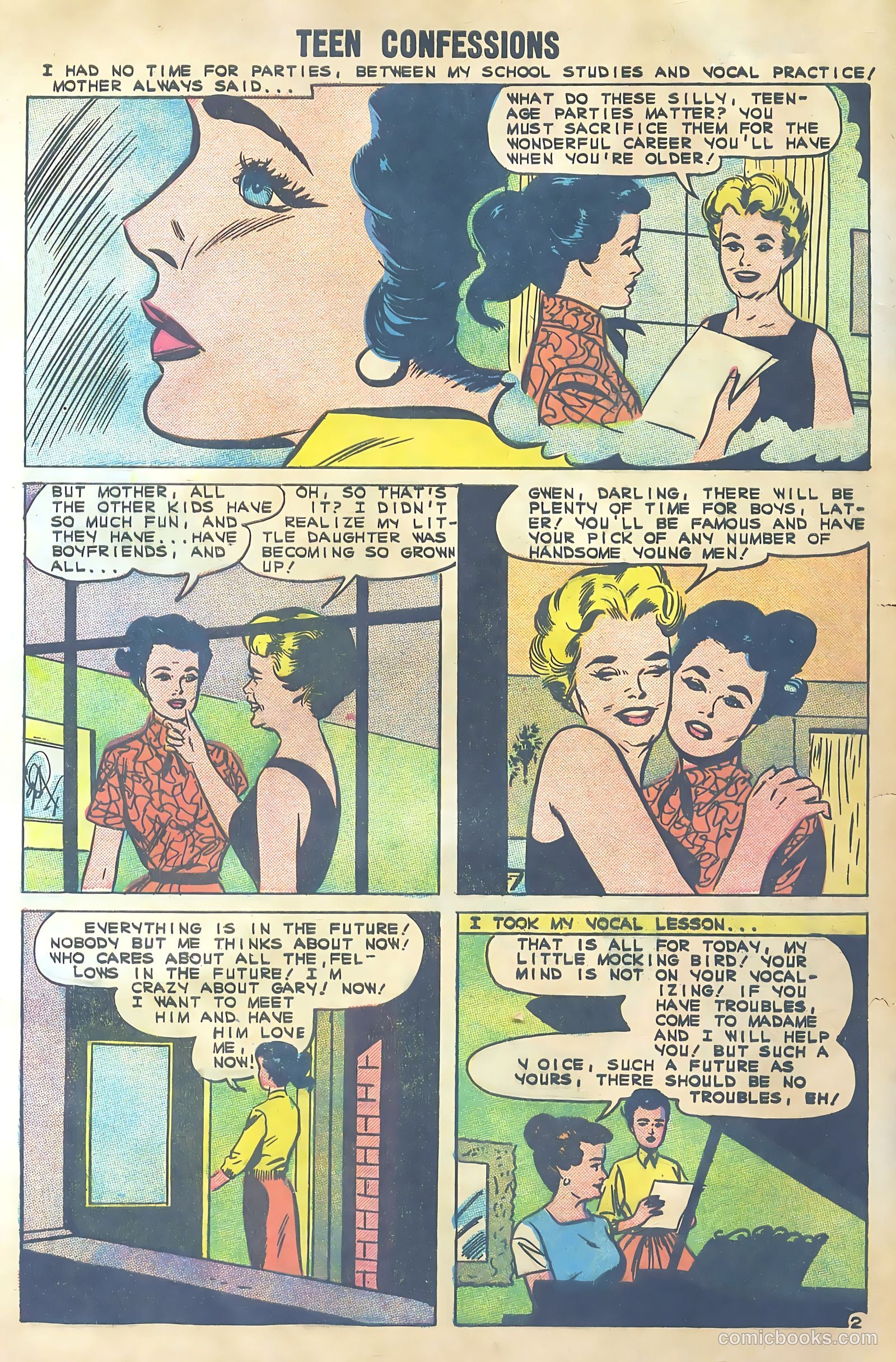 Teen Confessions #10 (1961) — page 4 of 36