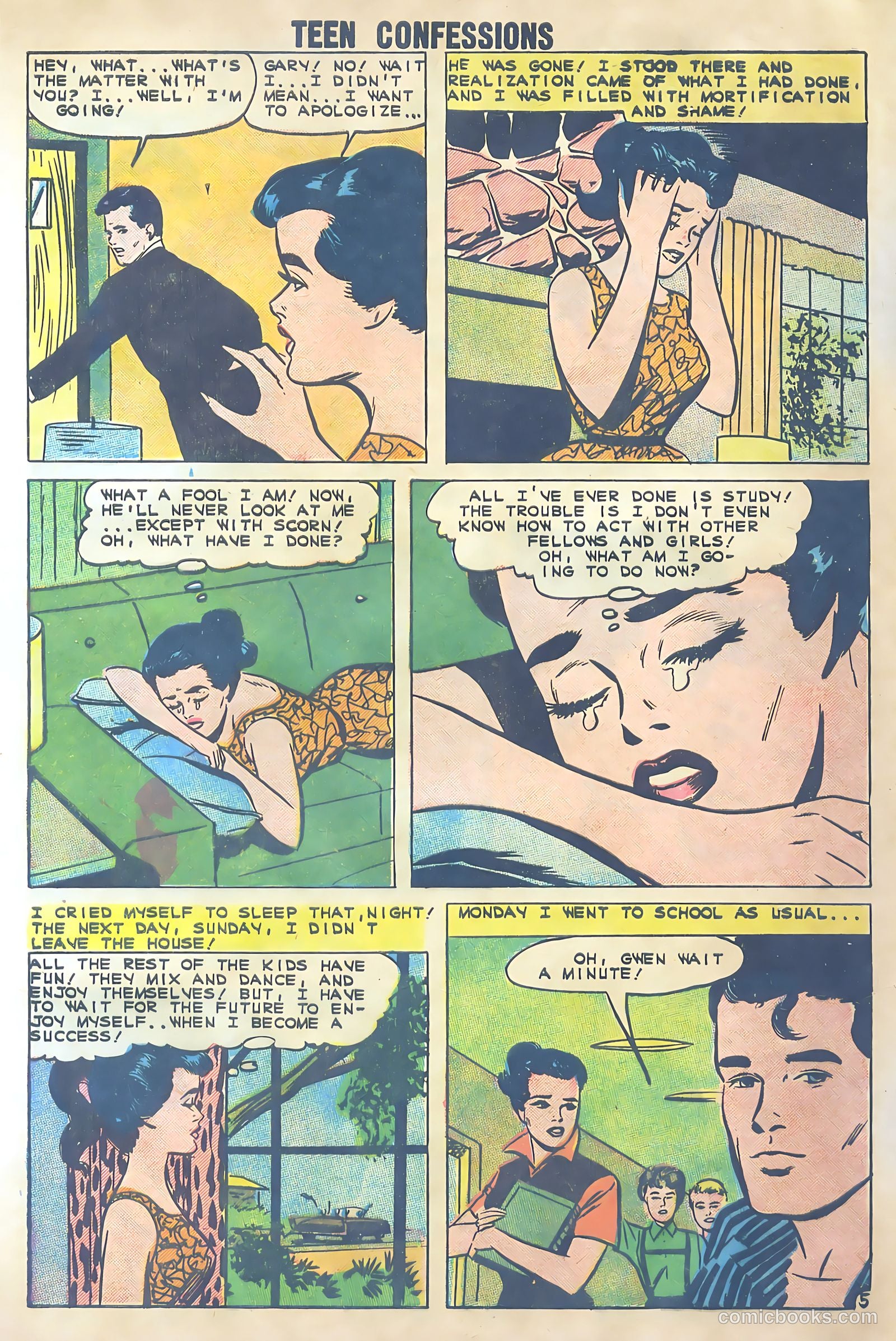Teen Confessions #10 (1961) — page 8 of 36