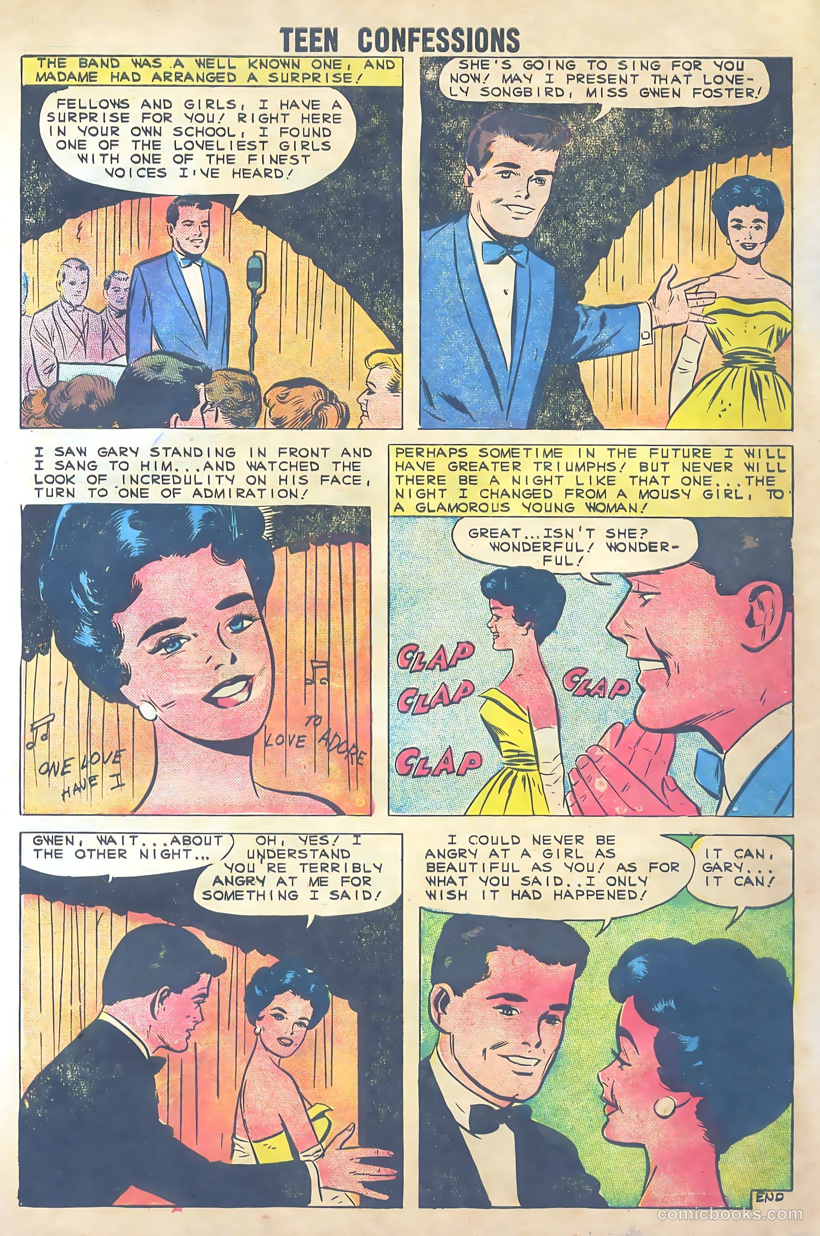 Teen Confessions #10 (1961) — page 10 of 36