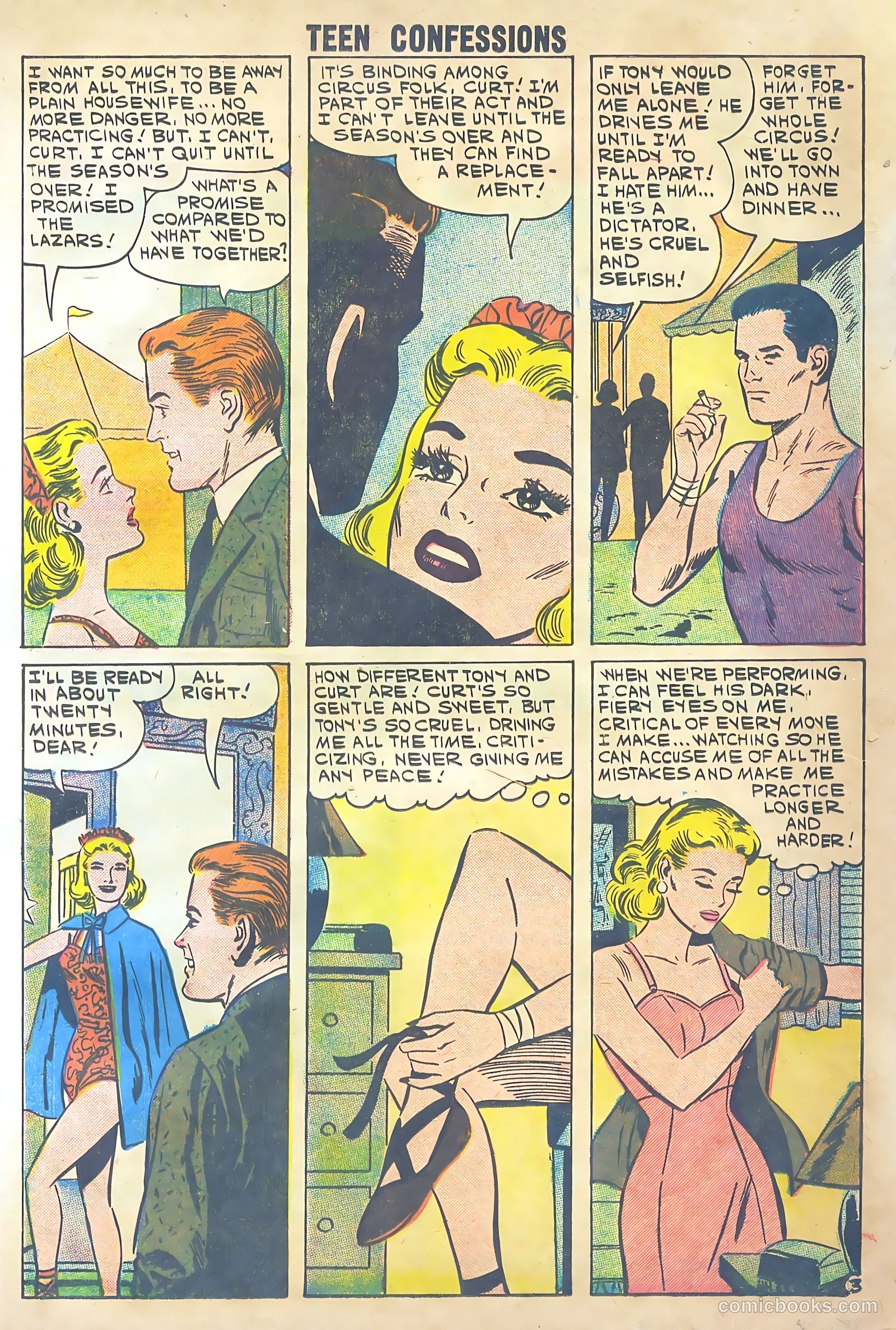 Teen Confessions #10 (1961) — page 16 of 36
