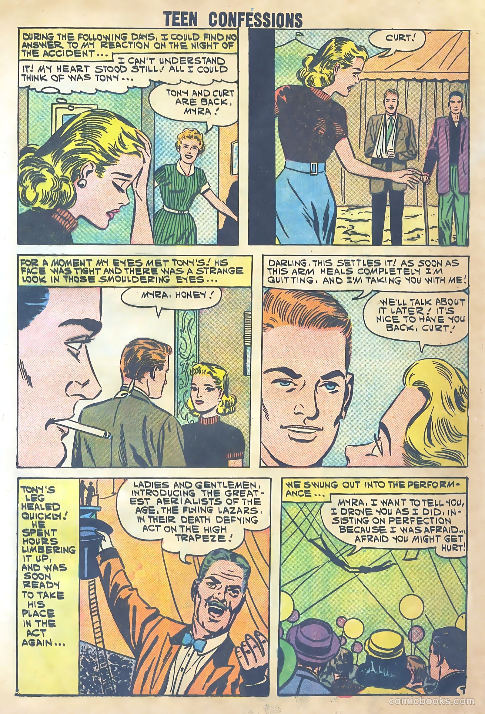 Teen Confessions #10 (1961) — page 20 of 36